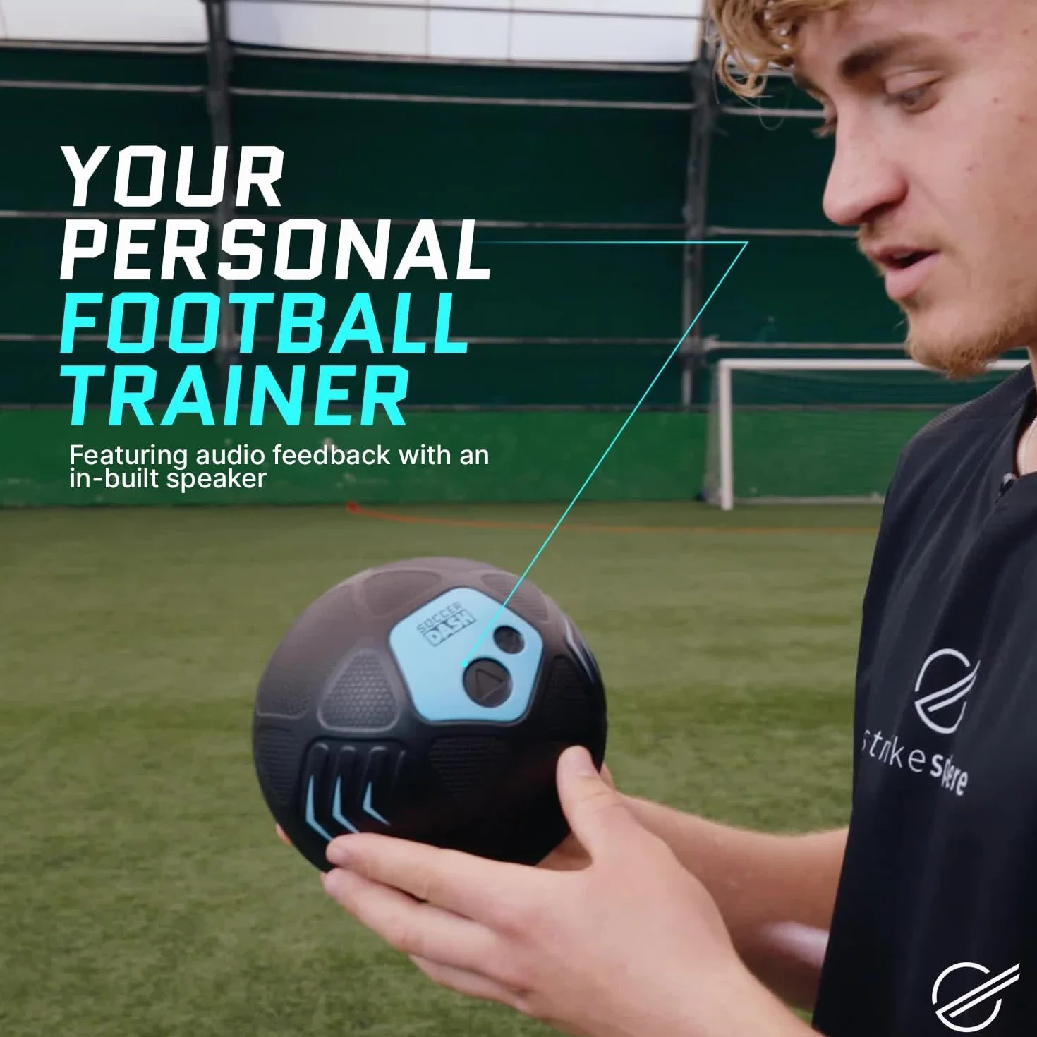 Soccer Dash – Twój partner treningowy dla większej siły dryblingu, szybszej reakcji i doskonałej kontroli nad piłką. Z technologią AI dla stałego postępu – samodzielnie lub w zespole.