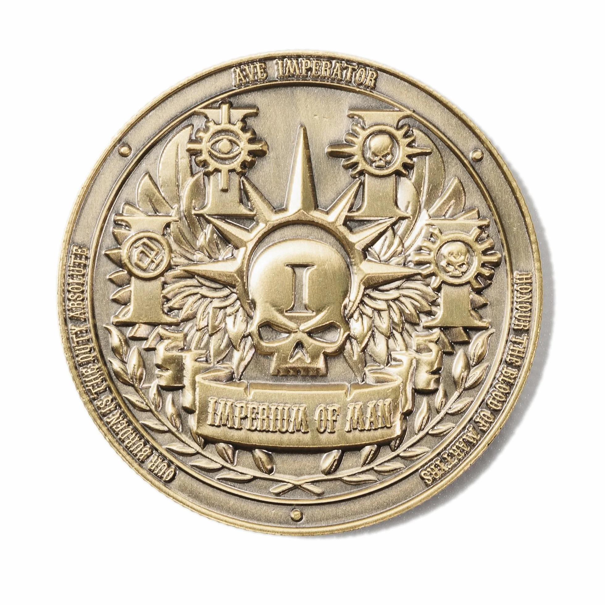 Starforged Warhammer 40k Collectible Coin Imperium of Man