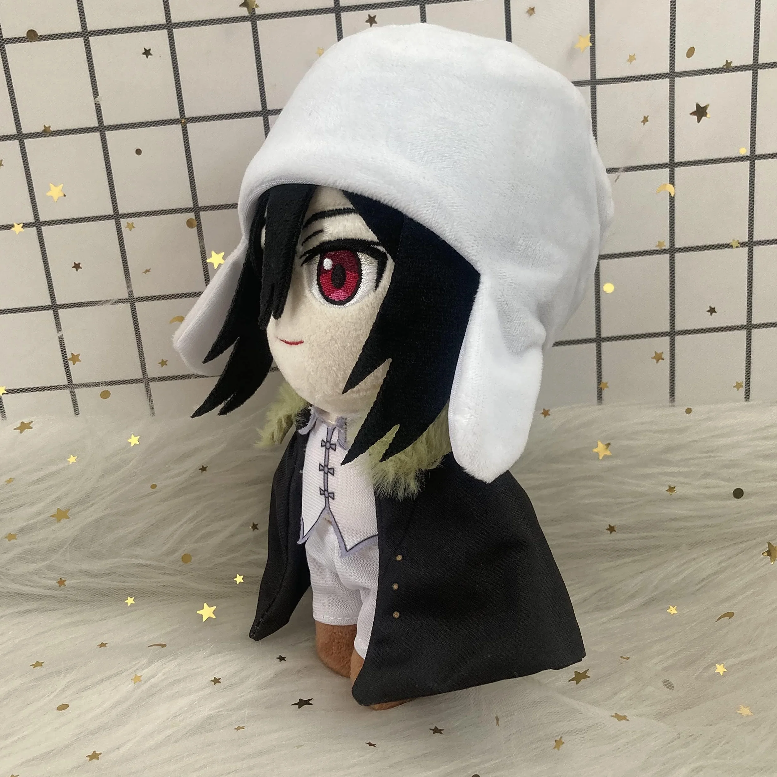 Bungo bezpańskie psy pluszowa poduszka lalka postacie anime Fiodor Dostoyevsky, anime kreskówka urocze poduszki dekoracyjne figurka pluszowa wypchana miękka dla fanów, 20CM