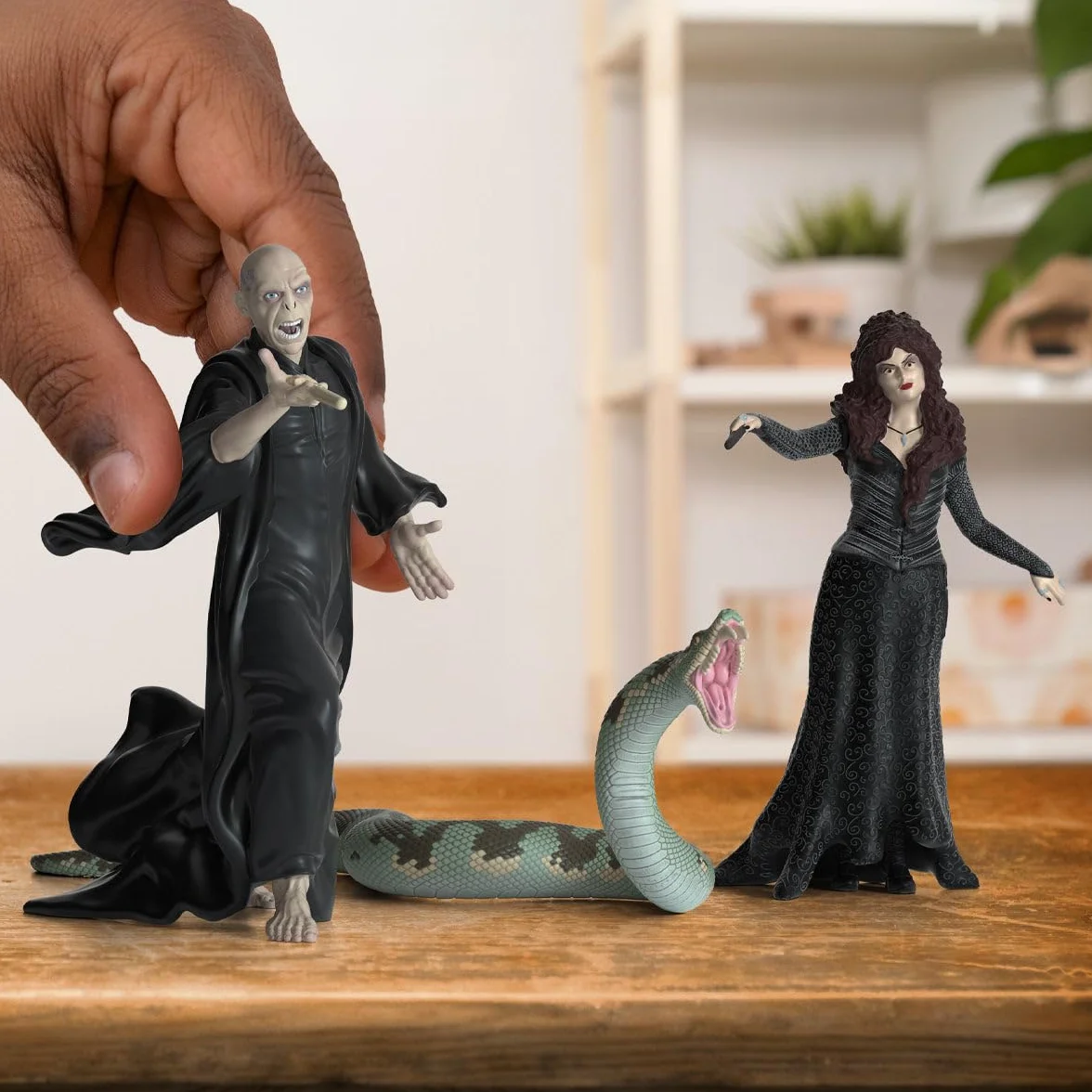 Schleich Harry Potter Lord Voldemort Nagini Bellatrix Lestrange Zestaw 3 Figurki Ruchome