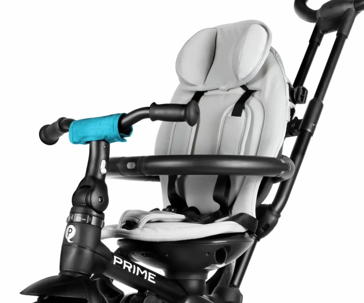 QPLAY - Rower trójkołowy Prime Evolution 3 w 1, kolor niebieski, QP100.00