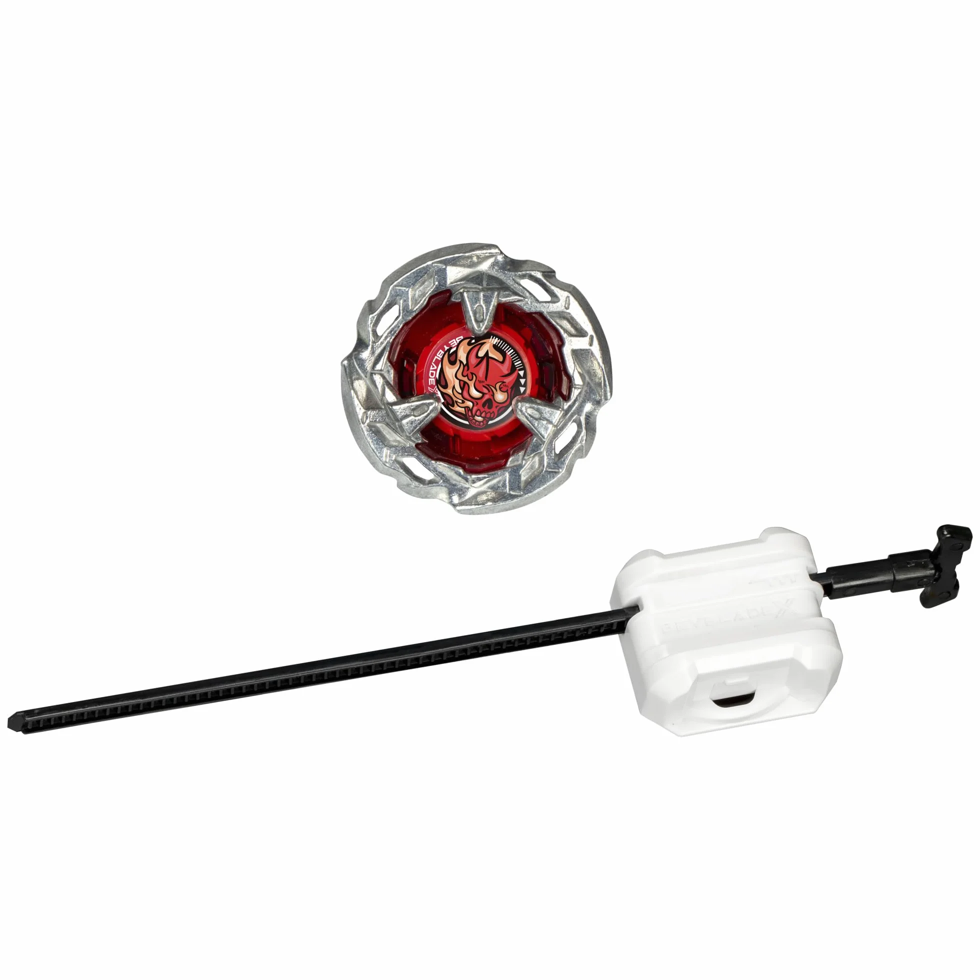 Pakiet startowy Beyblade X Scythe Incendio 4-60T, bączek i wyrzutnia