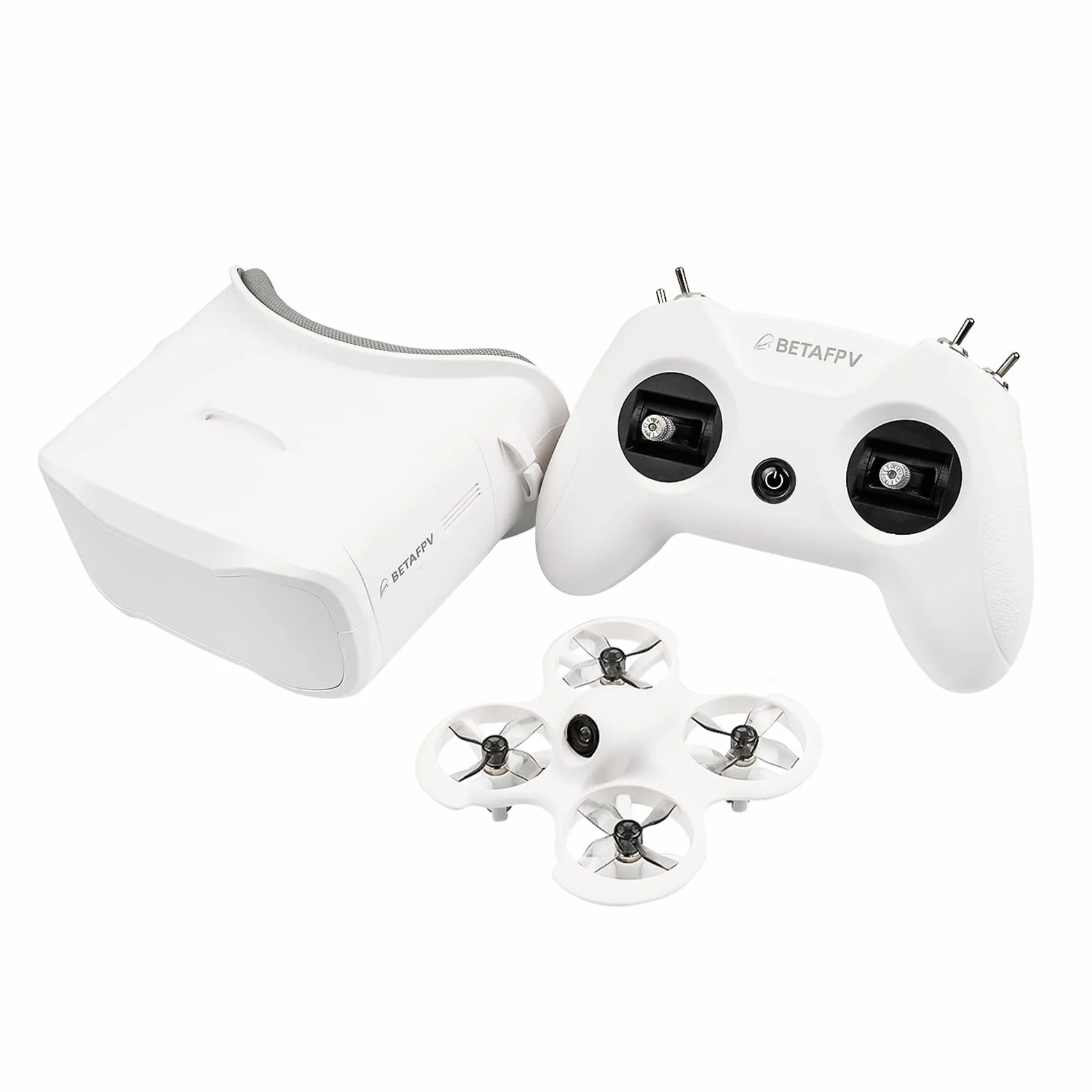 BETAFPV Cetus FPV Kit RTF zestaw z dronem Cetus Brushed Whoop Quadcopter LiteRadio 2 SE nadajnik VR02 FPV okulary Ready to Fly dla początkujących FPV