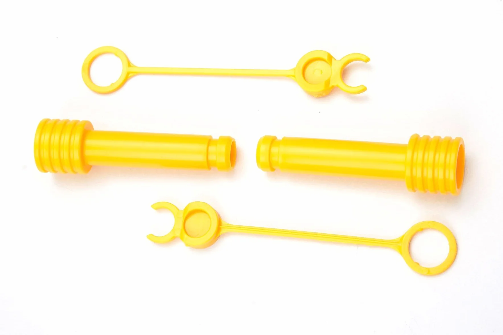 Rolly Toys Zestaw części zamiennych, 2 bolce i 2 klamry, żółty, akcesoria do Rolly Toys Trailer i Trac Lader X59901700000