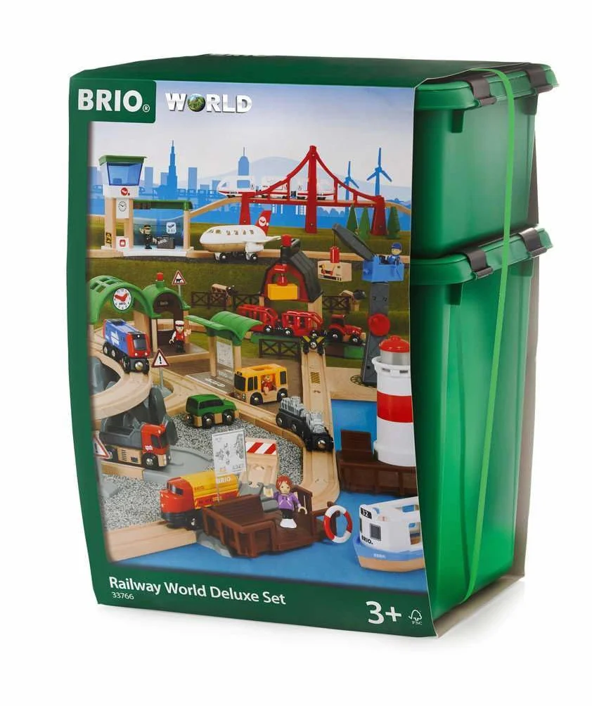 Brio 63376600 Największy Zestaw (63376600) Bezpieczna Zabawka Dla Dzieci Powyżej 3 Lat