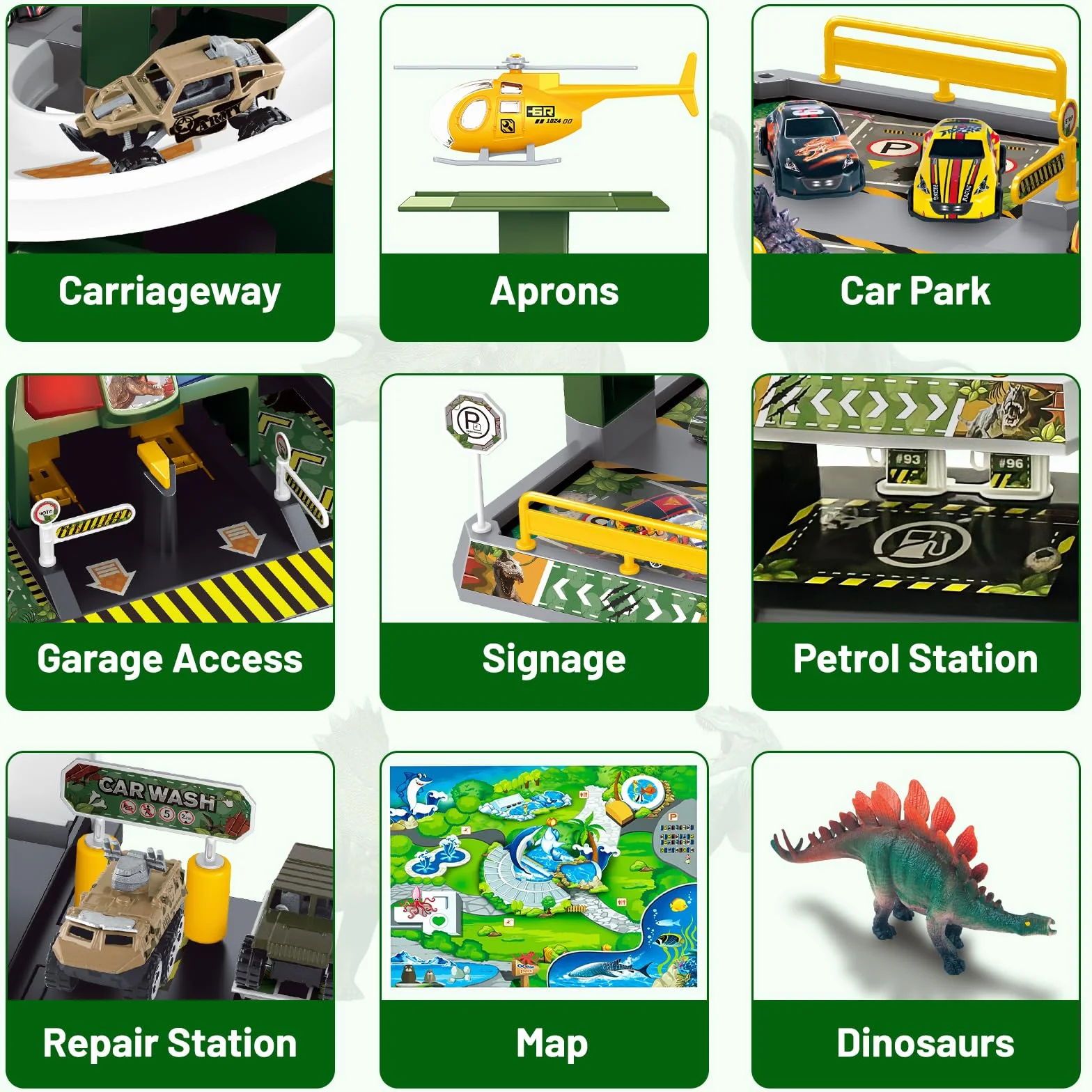 BuzzoXerex Parking dla Dzieci (B)