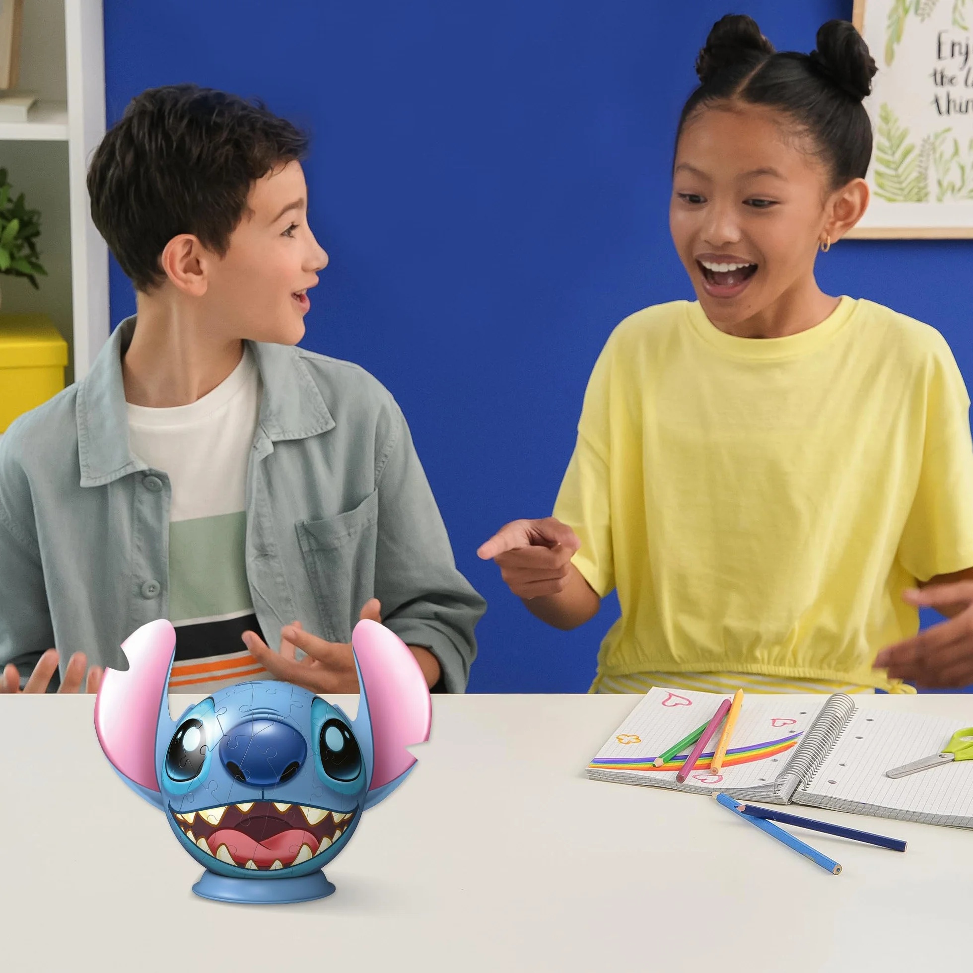 Ravensburger Puzzle 3D Kula Disney Stitch z uszami