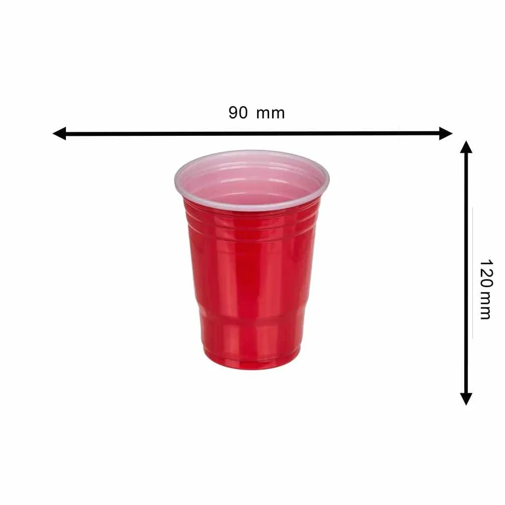 Gra Beer Pong 15 piłek 22 kubki 550 ml tworzywo sztuczne