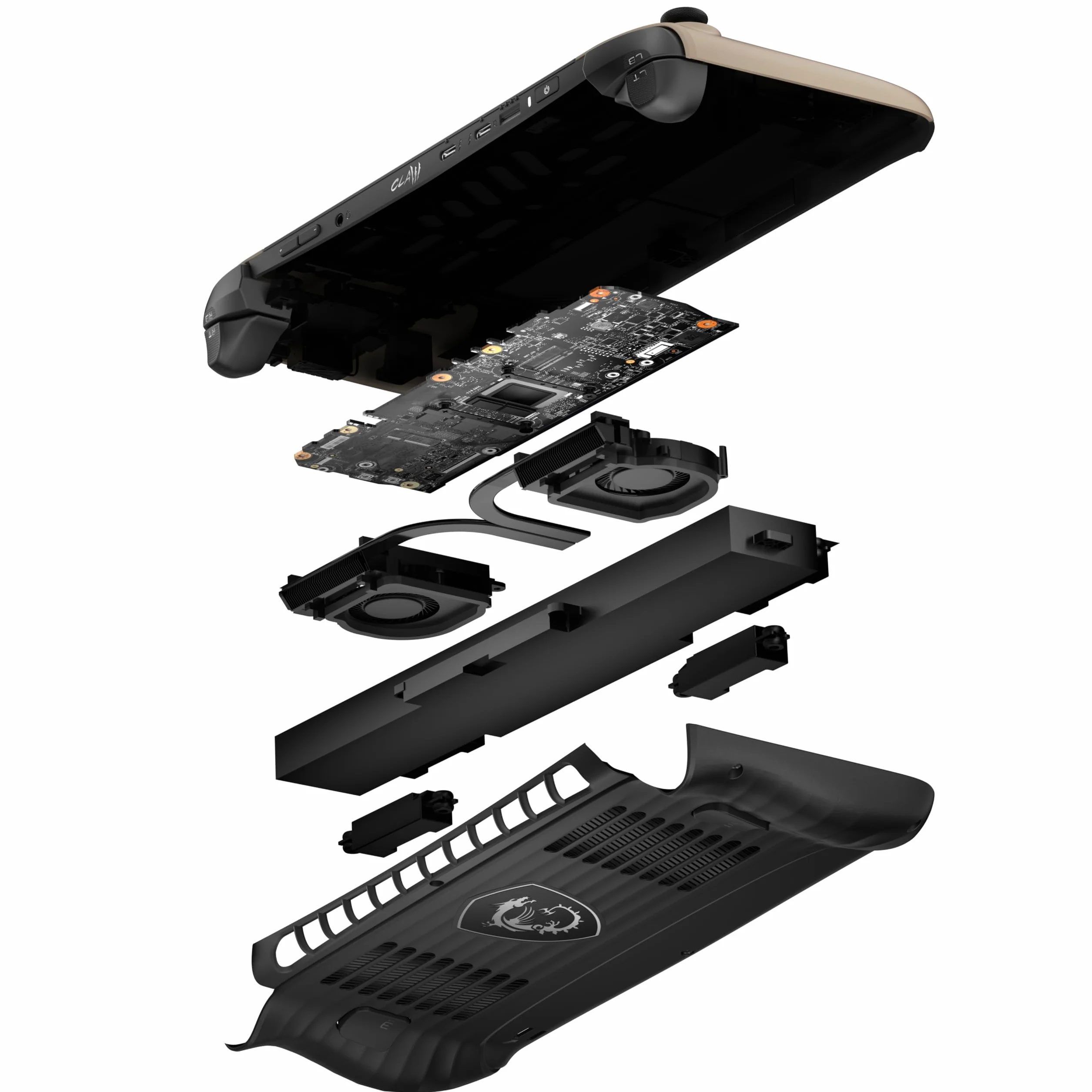 MSI Claw 8 AI+ A2VM-029IT konsola do gier 8" 120 Hz FHD+, Intel Core Ultra 7 258 V, Intel Arc, 32 GB LPDDR5 x 8533 MHz, 1 TB PCIe Gen4, Wi-Fi 7, Win 11 Home [ ITA]