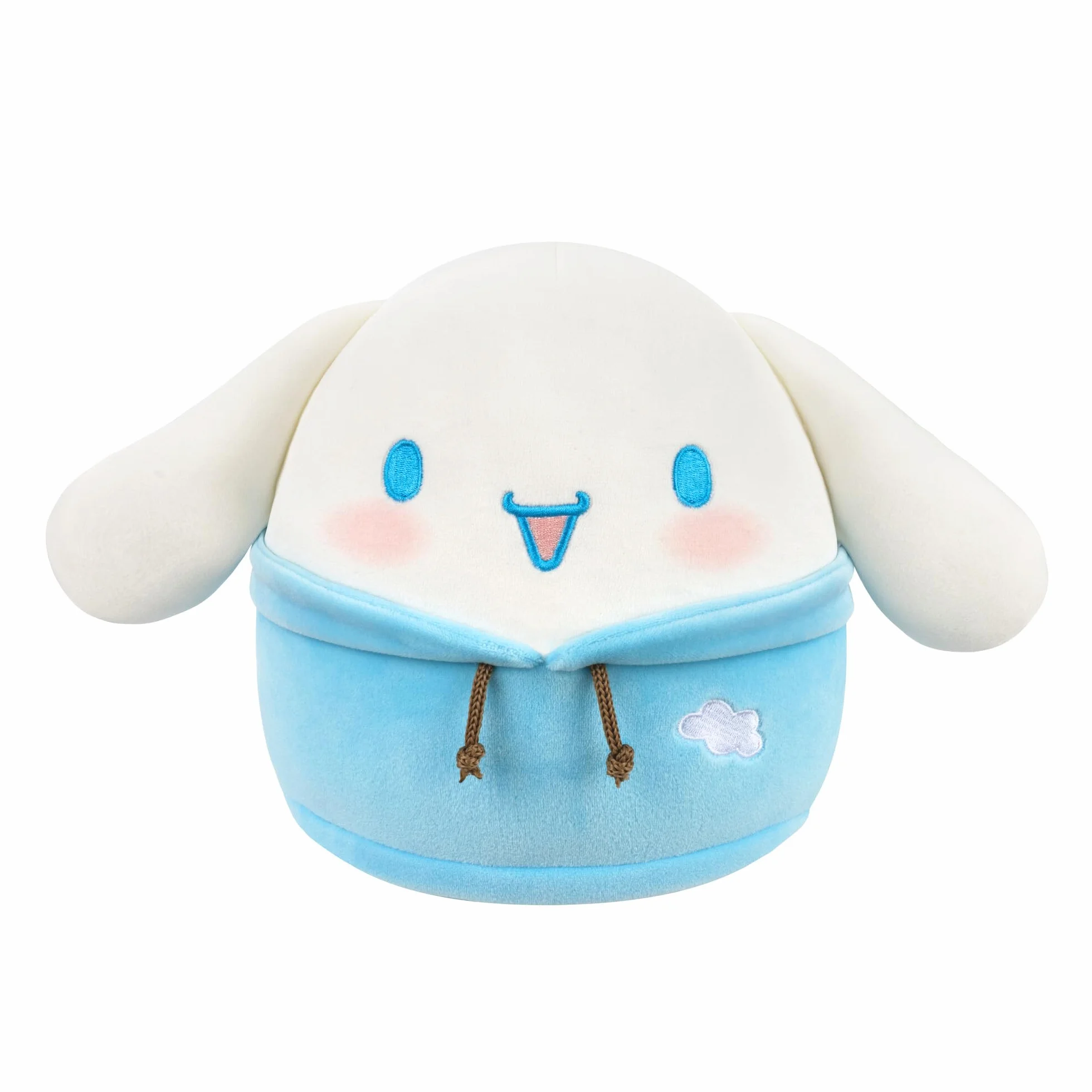 SQUISHMALLOWS SQSN00757 - Hello Kitty and Friends Cinnamoroll in Hoodie 25 cm, oficjalny plusz, super miękka przytulanka
