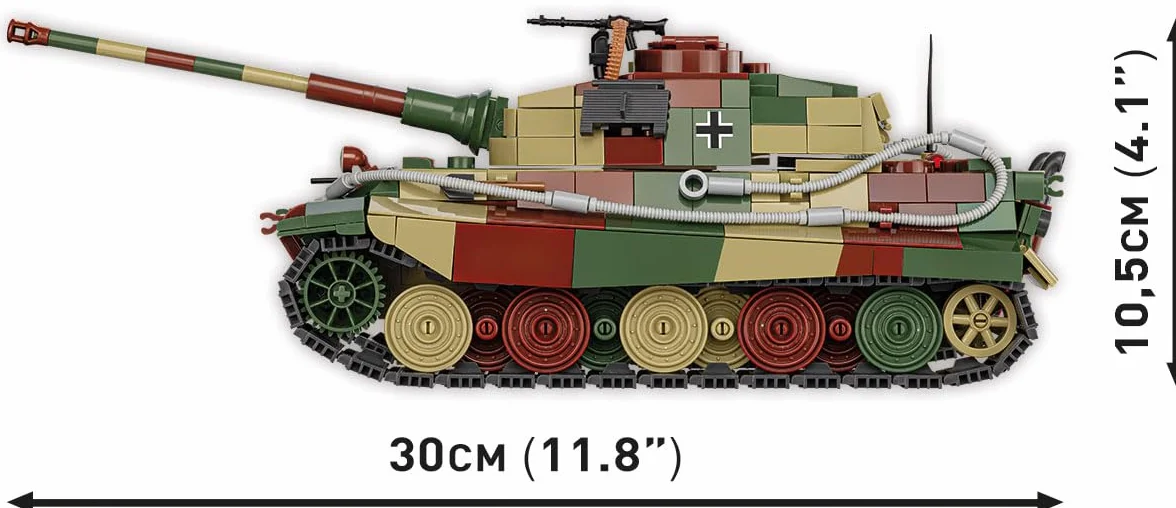 COBI -3113 Panzer Vi Konigstiger (Tiger II)