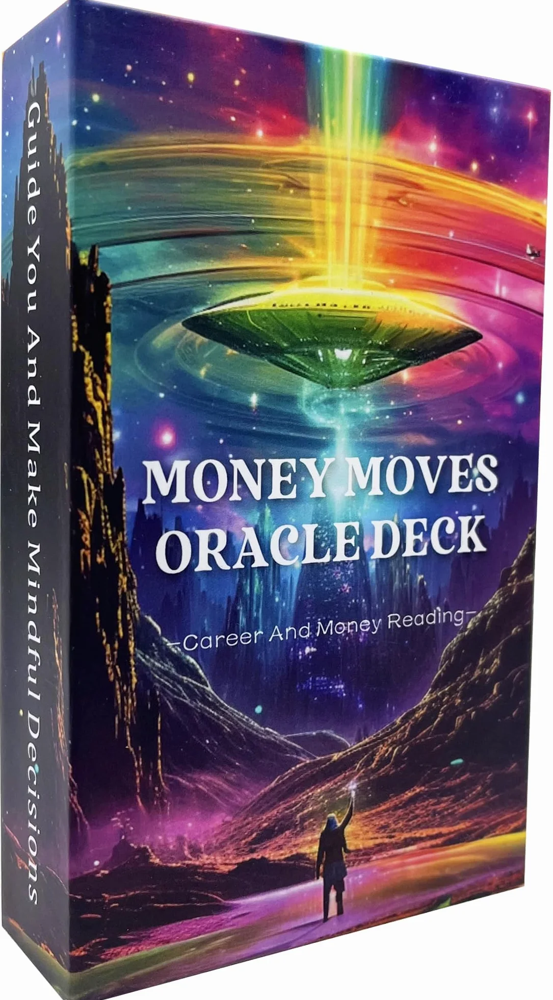 Pieniądze i kariera Oracle Deck, karty wyroczni pieniężnych, pomoc w podejmowaniu świadomych decyzji w miarę rozwoju kariery, karty tarota dla początkujących