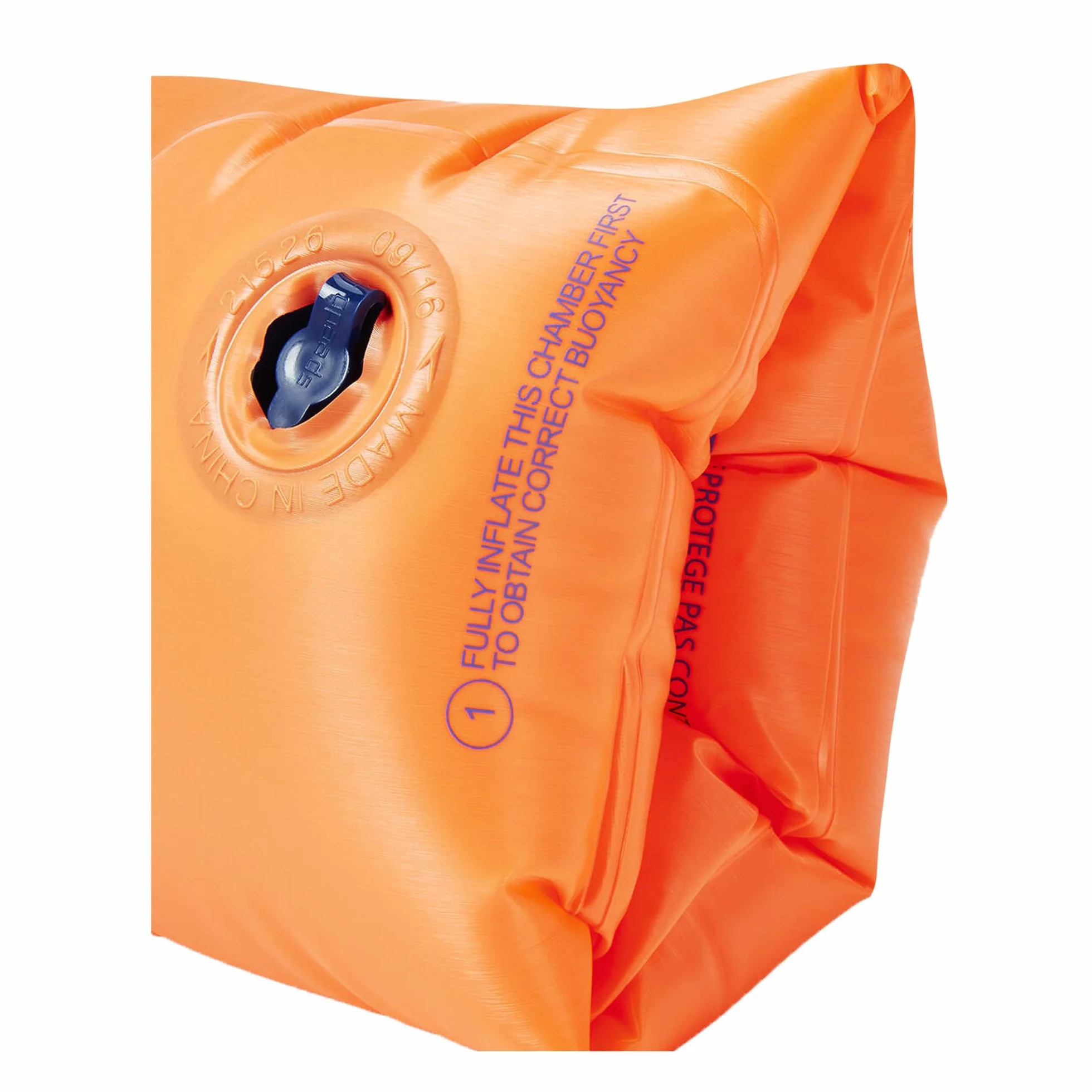 Speedo uniseks podwijana opaska dla dzieci, pomarańczowa, jeden rozmiar 12-60 kg, 2-12 lat