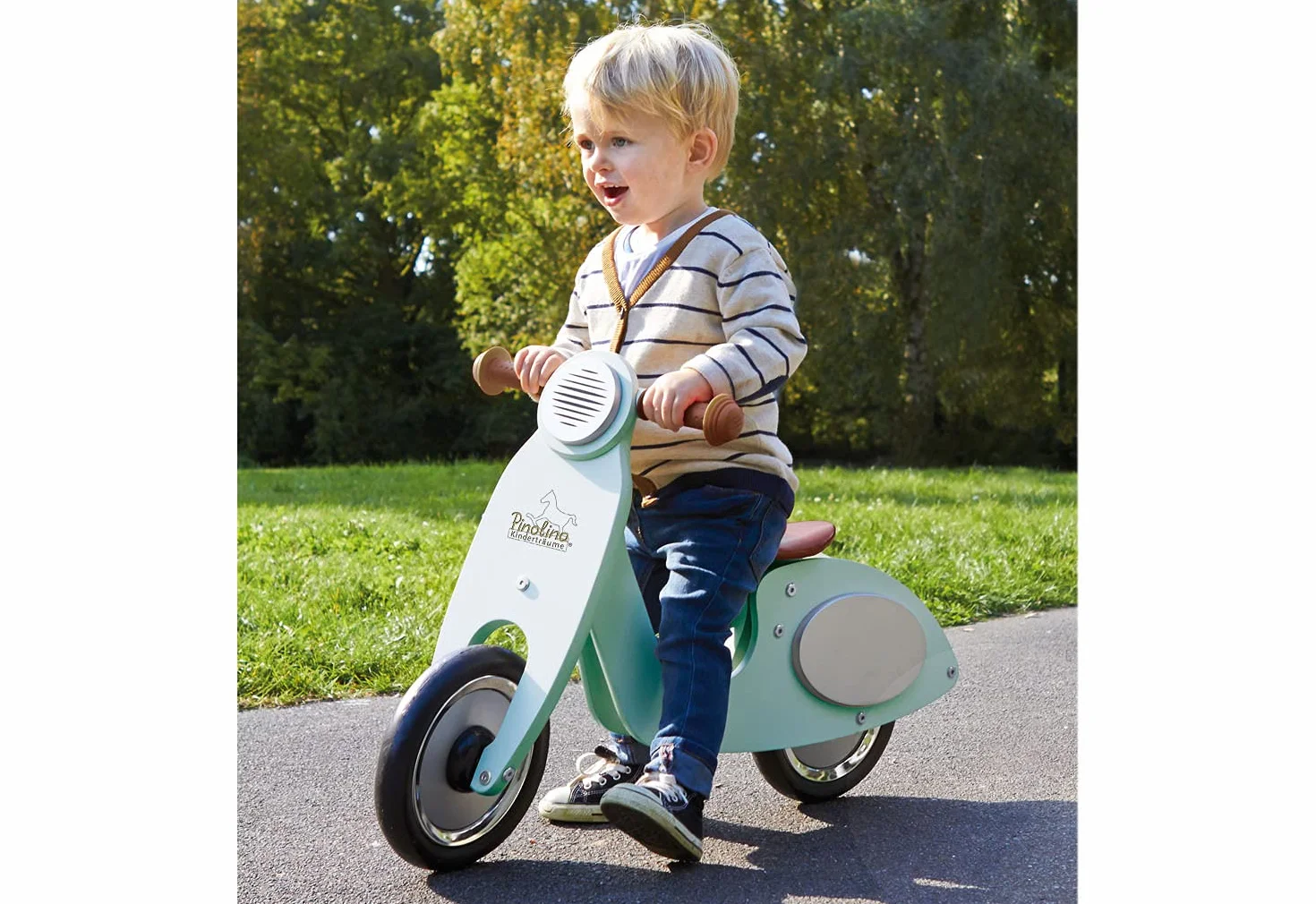 Balance bike 'Vespa Wanda', mint