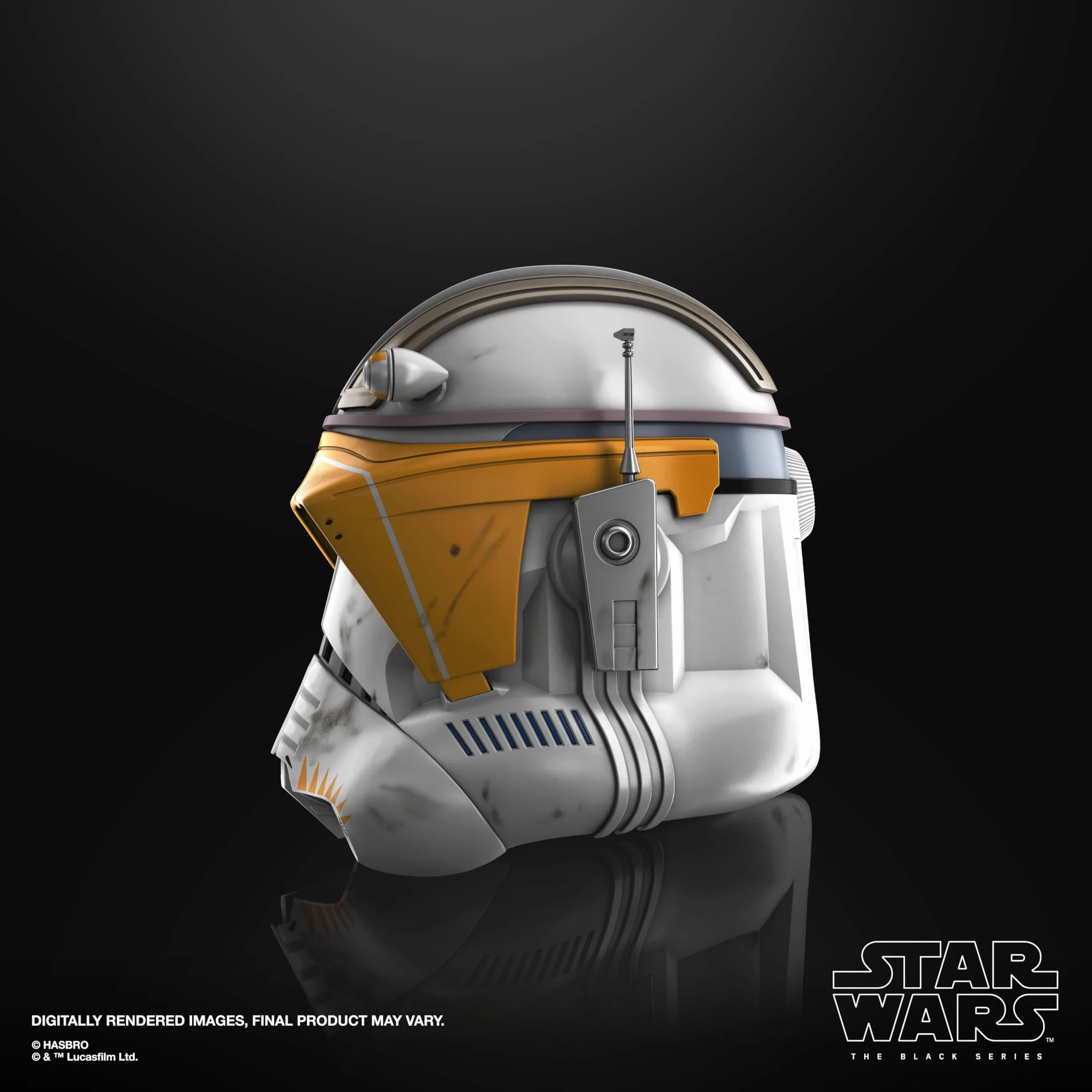 Wysokiej jakości hełm elektroniczny klona-komandora Cody'ego z kolekcji Star Wars The Black Series, zabawka tematyczna dla dorosłych z filmu Gwiezdne wojny: Zemsta Sithów, wiek: od 14 lat