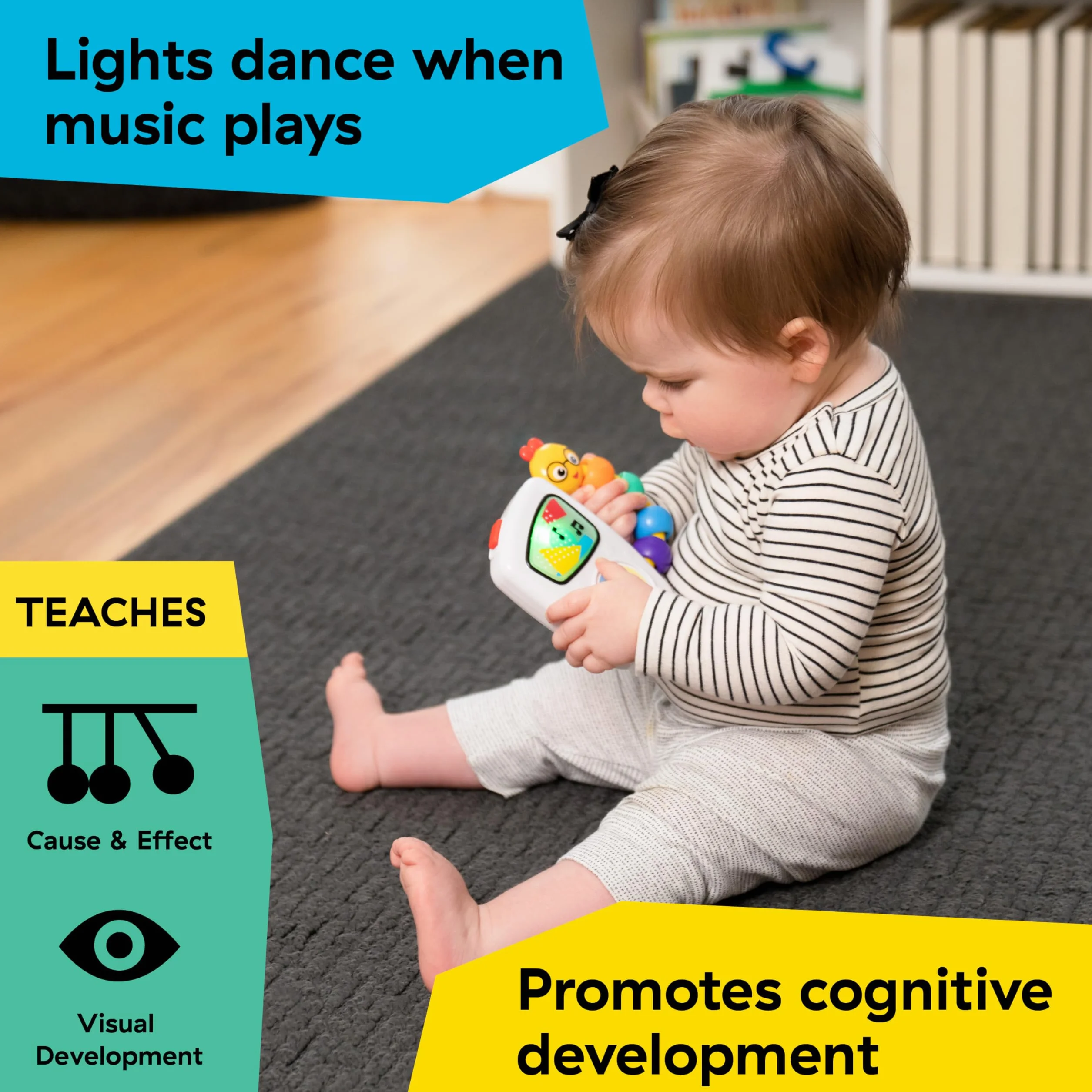 Baby Einstein 30704 Zabawka Muzyczna, Wielokolorowa, od 3 Miesięcy