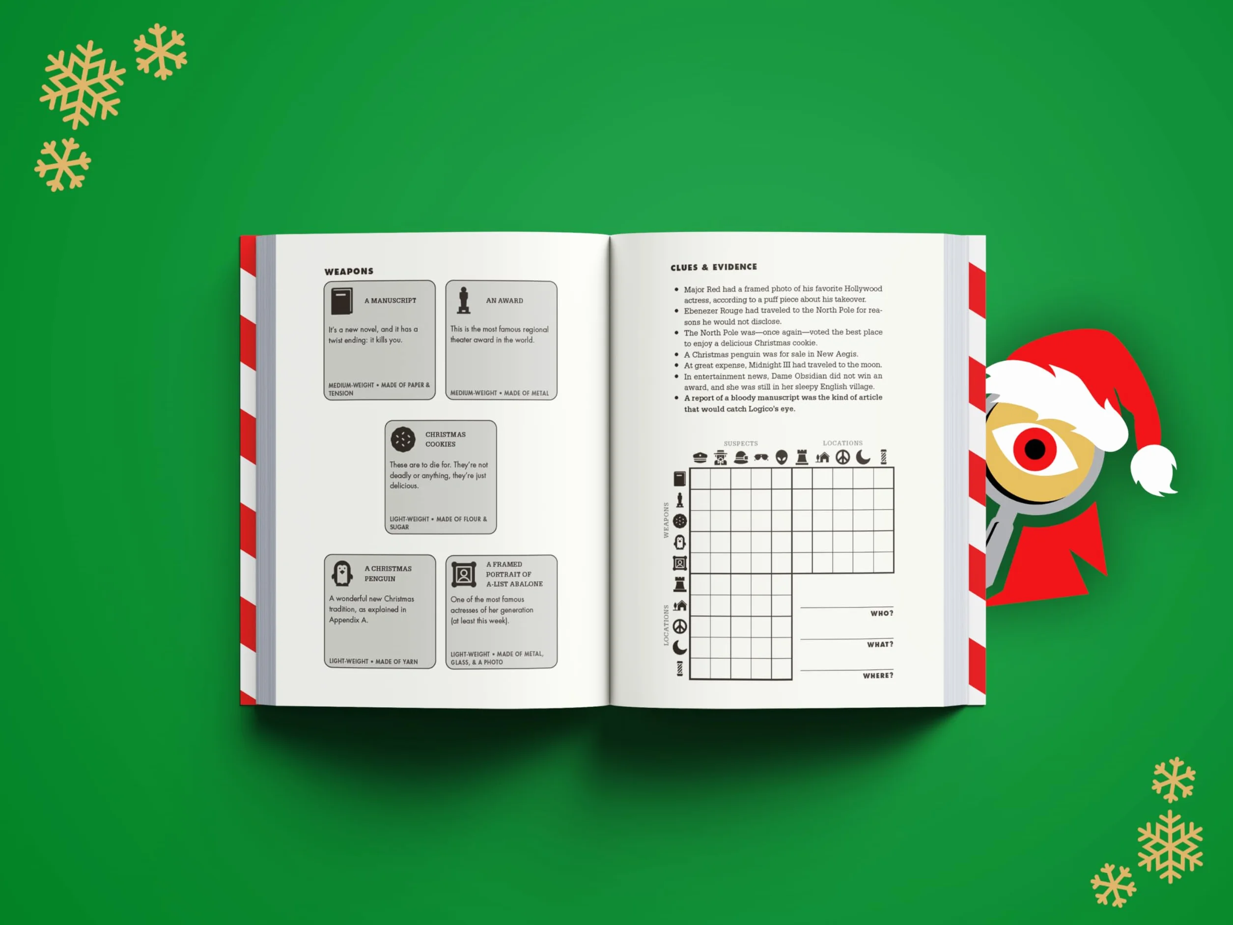 Merry Murdle: 25 Fiendishly Festive Murder Mystery Logic Puzzles