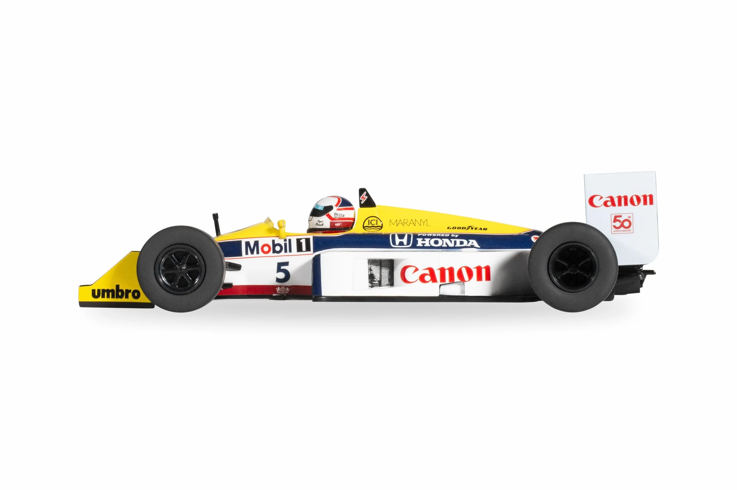 Scalextric C4508 Williams Fw11B, Grand Prix Wielkiej Brytanii 1987, Samochody Nigela Mansella, Formuła 1