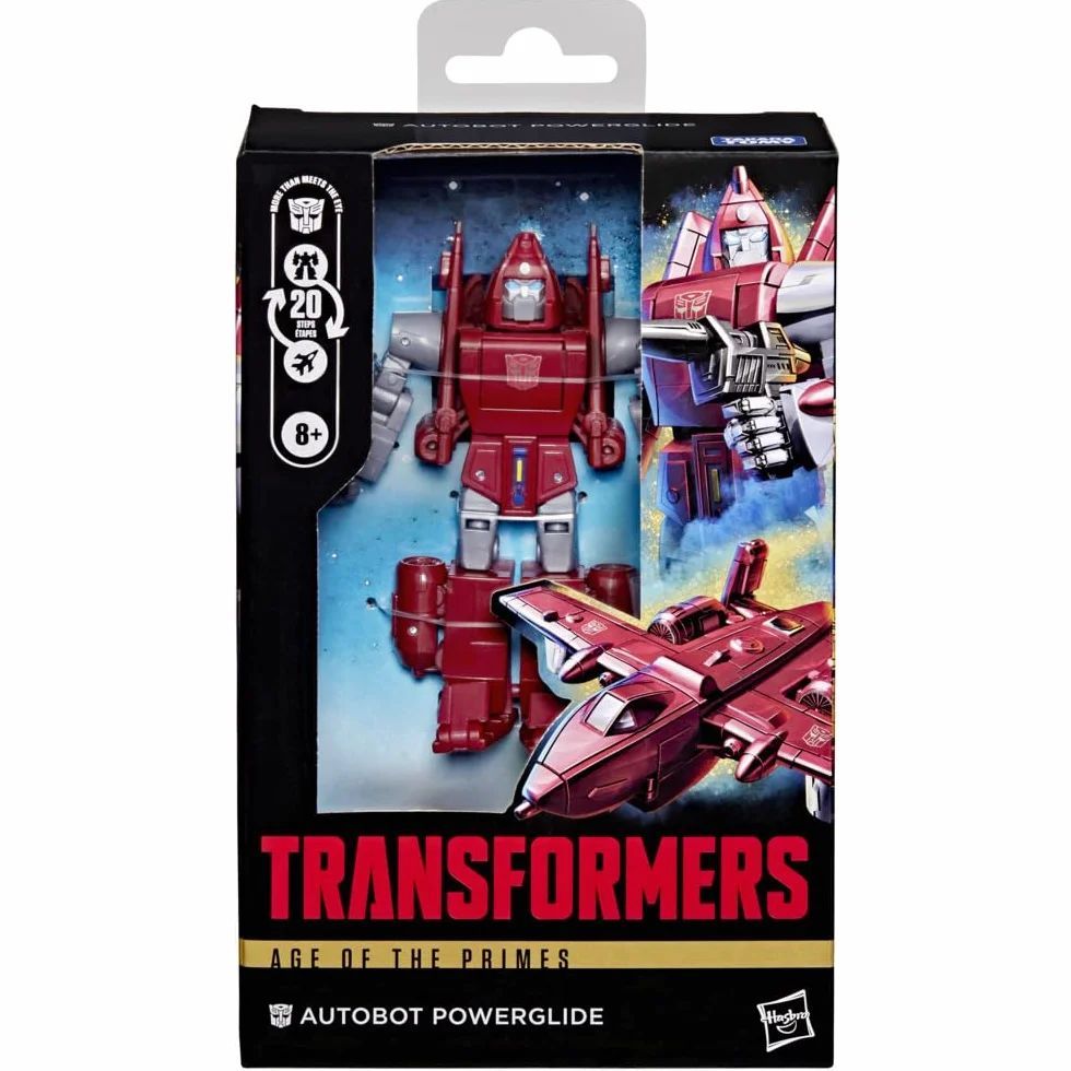 Transformers Age of the Primes Autobot Powerglide 11 cm Deluxe Class Figurka Przekształcająca się dla Dzieci od 8 lat