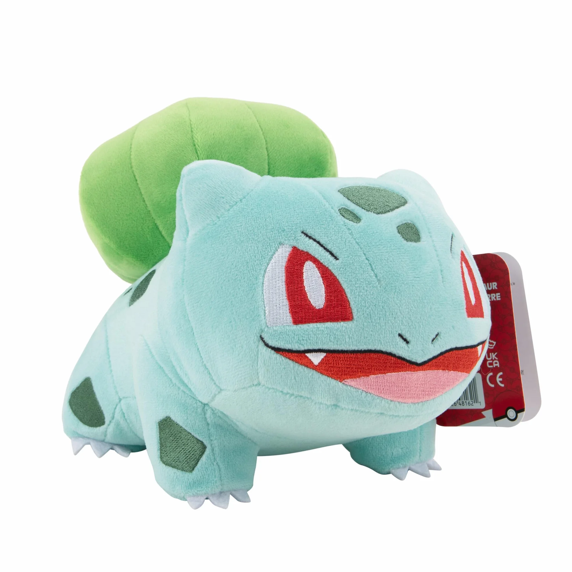 Pokémon PKW3083 20 cm Plush Bulbasaur/Bisasam - Official Pokemon Stuffed Toy for children 2+