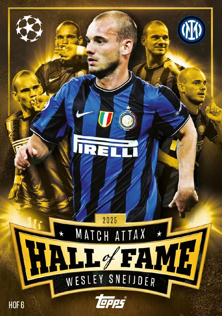 Topps UCC Match Attax 2025/26 – zestaw mini puszek zawiera wszystkie 4 mini puszki z kolekcji Match Attax 2025/26 – World Beaters, Global Goalscorers, Homegrown Heroes i International Icons.