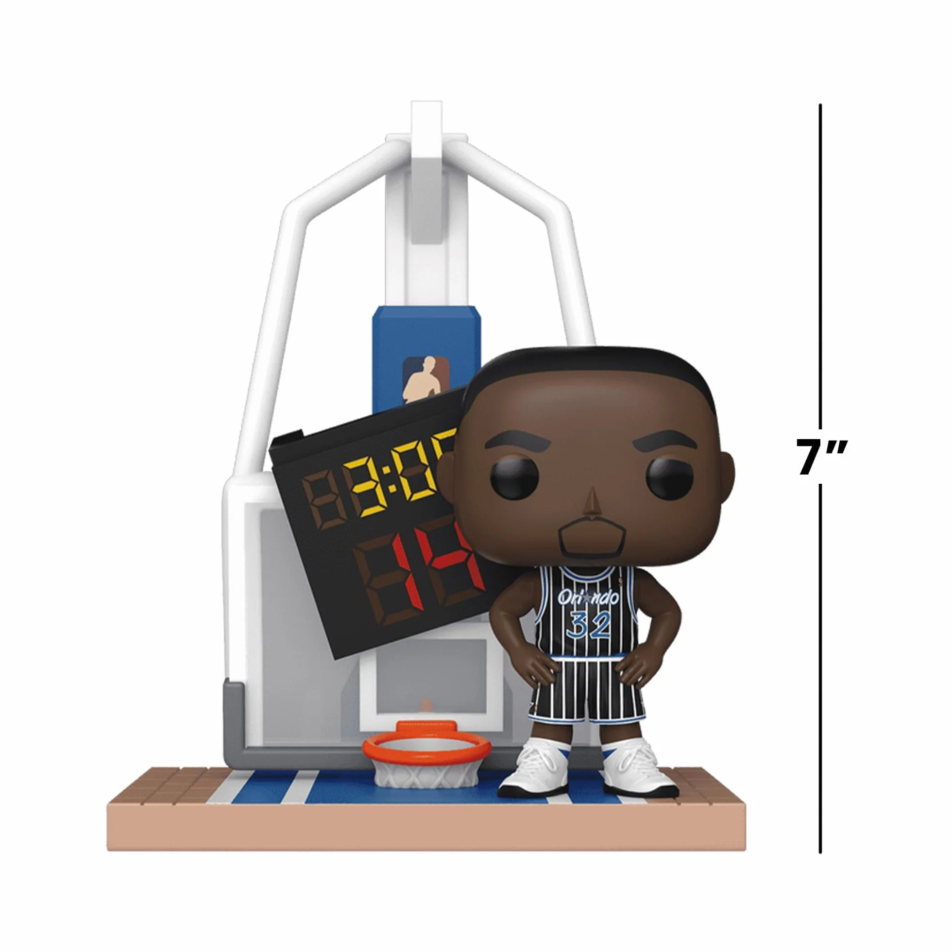 Funko Pop! Deluxe: Magic - Shaquille O'Neal - Shaq z płytą winylową - kolekcjonerska figurka winylowa - pomysł na prezent, oficjalny towar - zabawki dla dzieci i dorosłych - fanów sportu