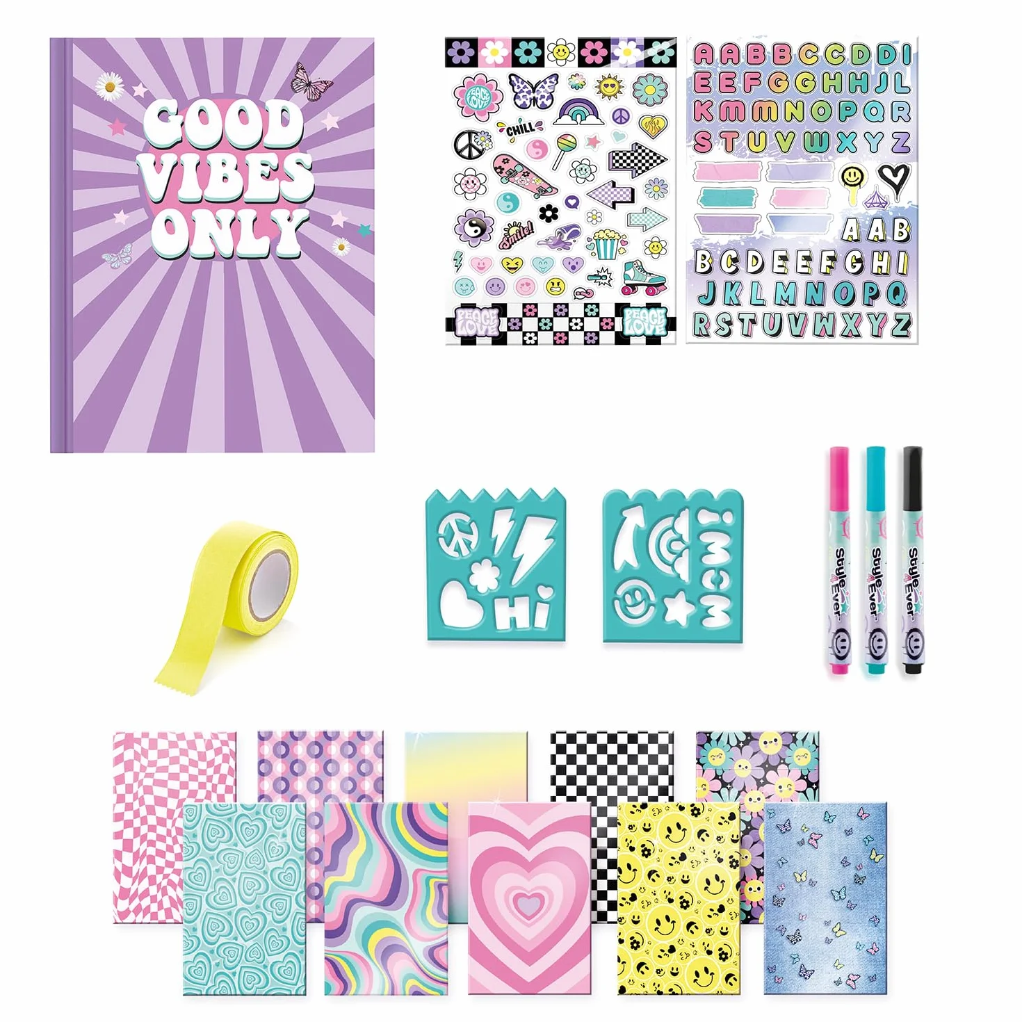 Canal Toys Styl do scrapbookingu Ever-Pretty Secret Notebook-OFG 298, Fioletowy