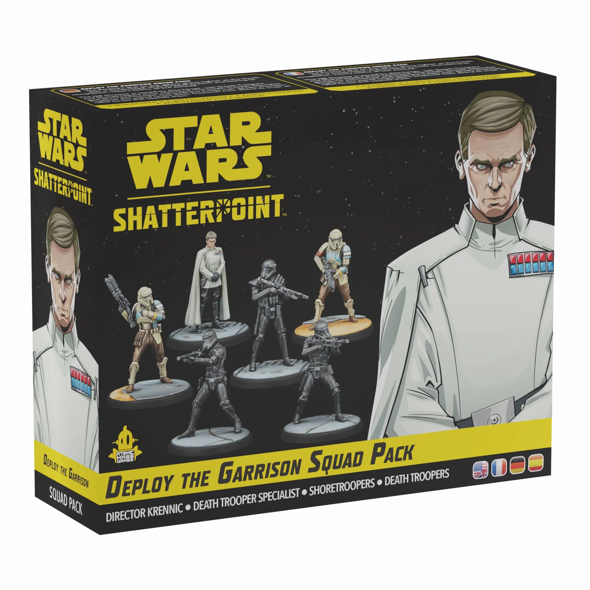 Atomic Mass Games | Star Wars Shatterpoint Deploy The Garrison Squad Pack | Miniatures Expansion Compatible With Star Wars Shatterpoint Skirmish Game | 2 Players | 90 Minutes