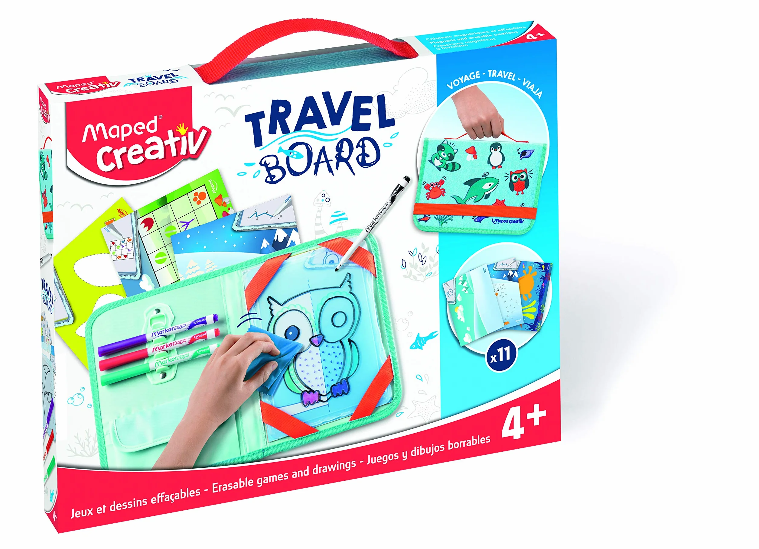 Maped Travel 969310 Zestaw Podróżny, Wielokolorowy, Od 4 lat