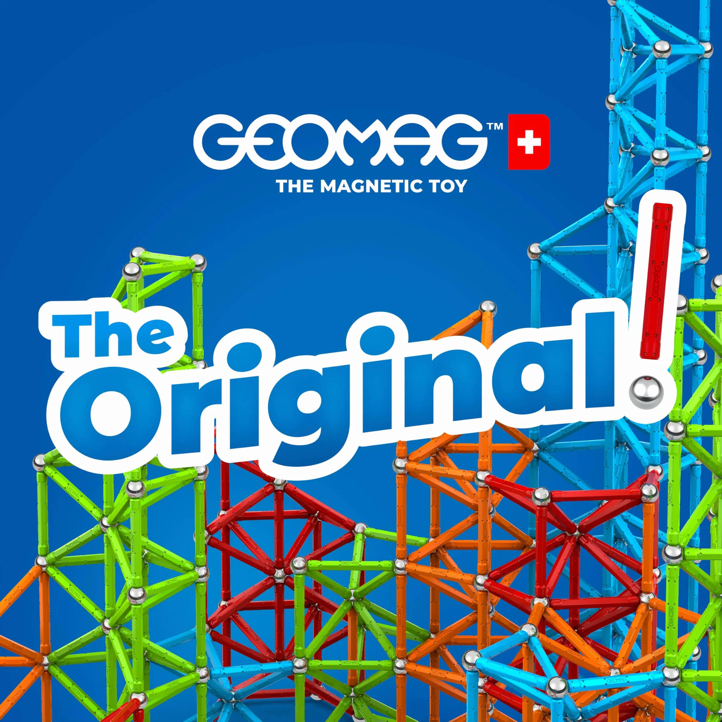 Geomag 371 Klasyczny Zestaw Budynków, Wielokolorowy