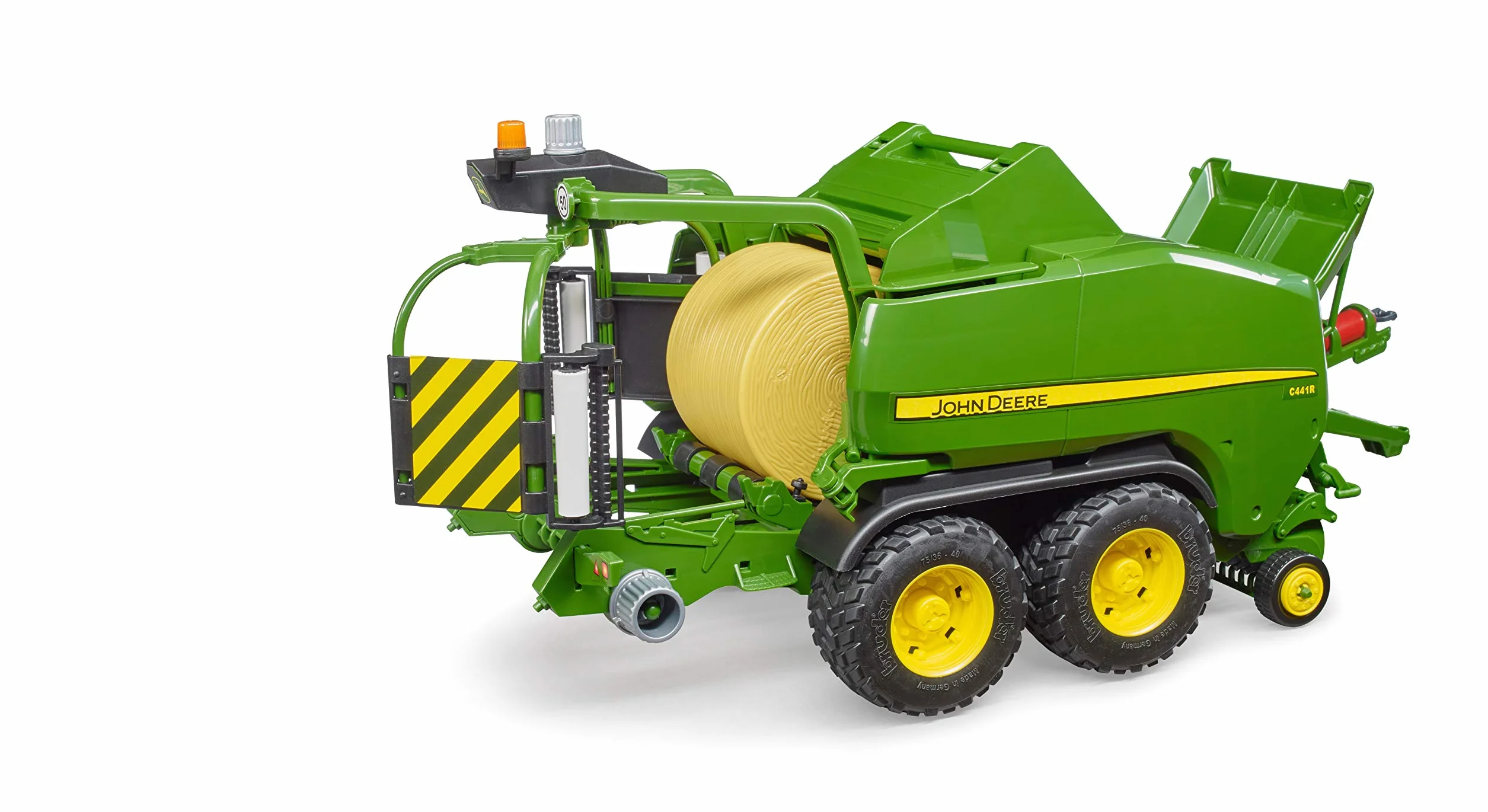 Bruder John Deere C441R owijarka do bel okrągłych 1:16 Farma rolnictwo