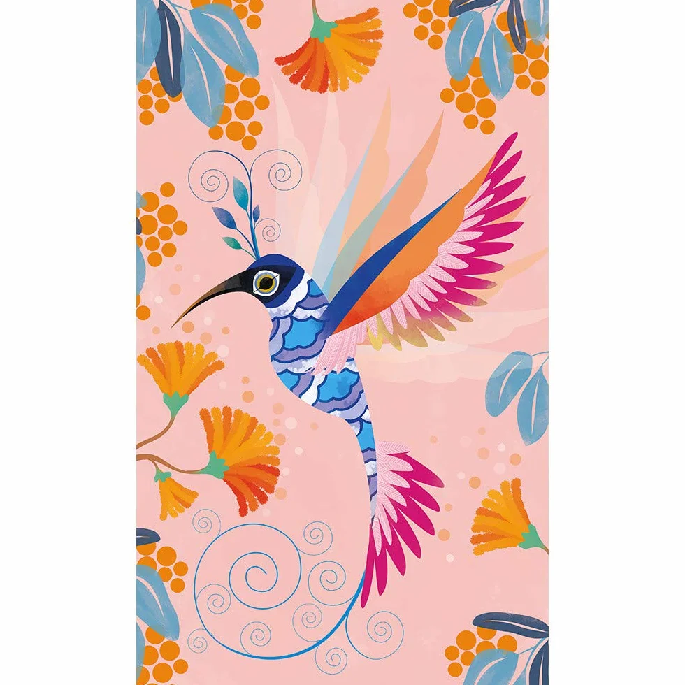 Janod - From 7 years old - Creative Kit - Strass Bel Oiseau - Les Ateliers du Calme - Creative Leisure - Dexterity and Concentration - J07810
