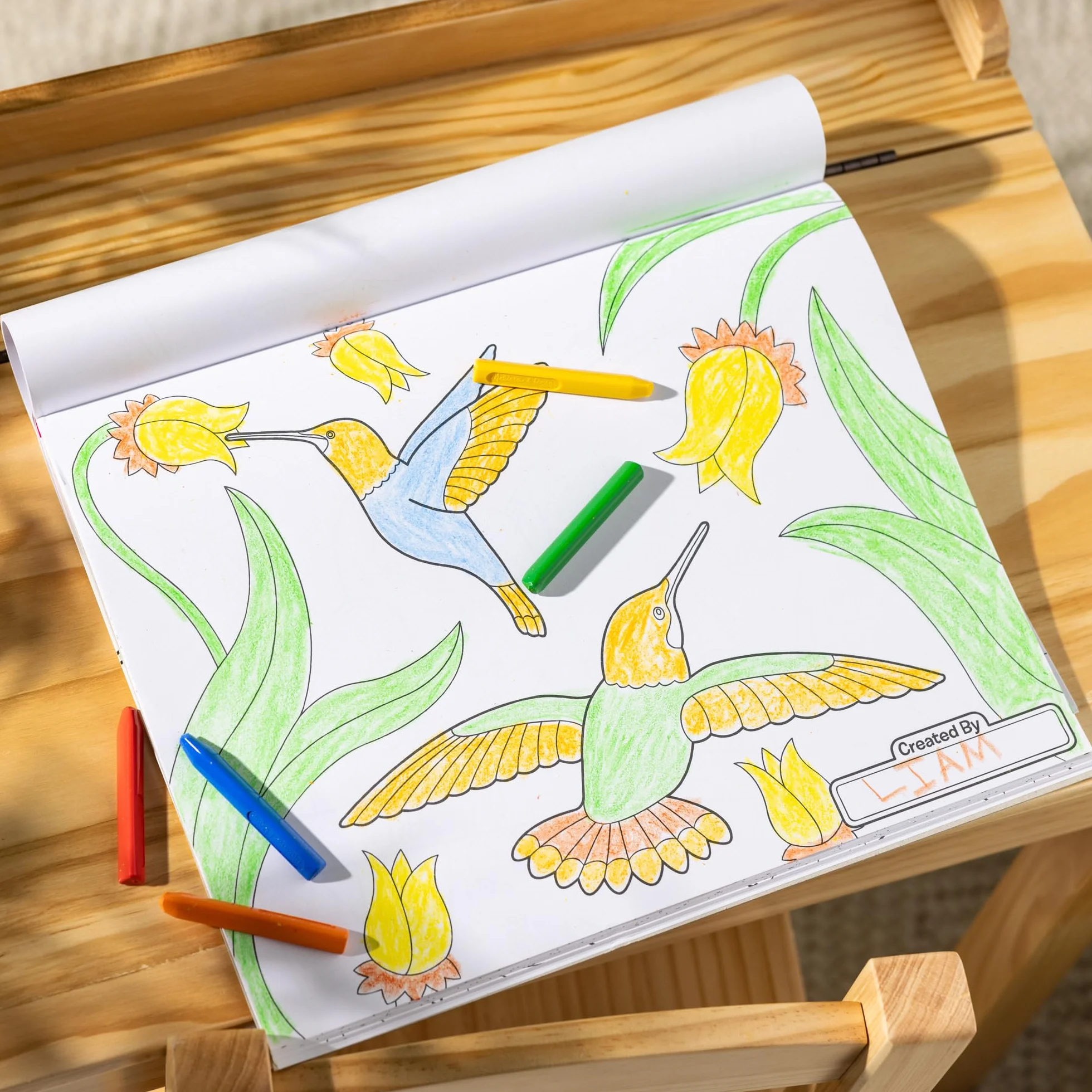 Melissa & Doug duża kolorowanka różowa blok z zadaniami 3+ prezent dla chłopca lub dziewczynki