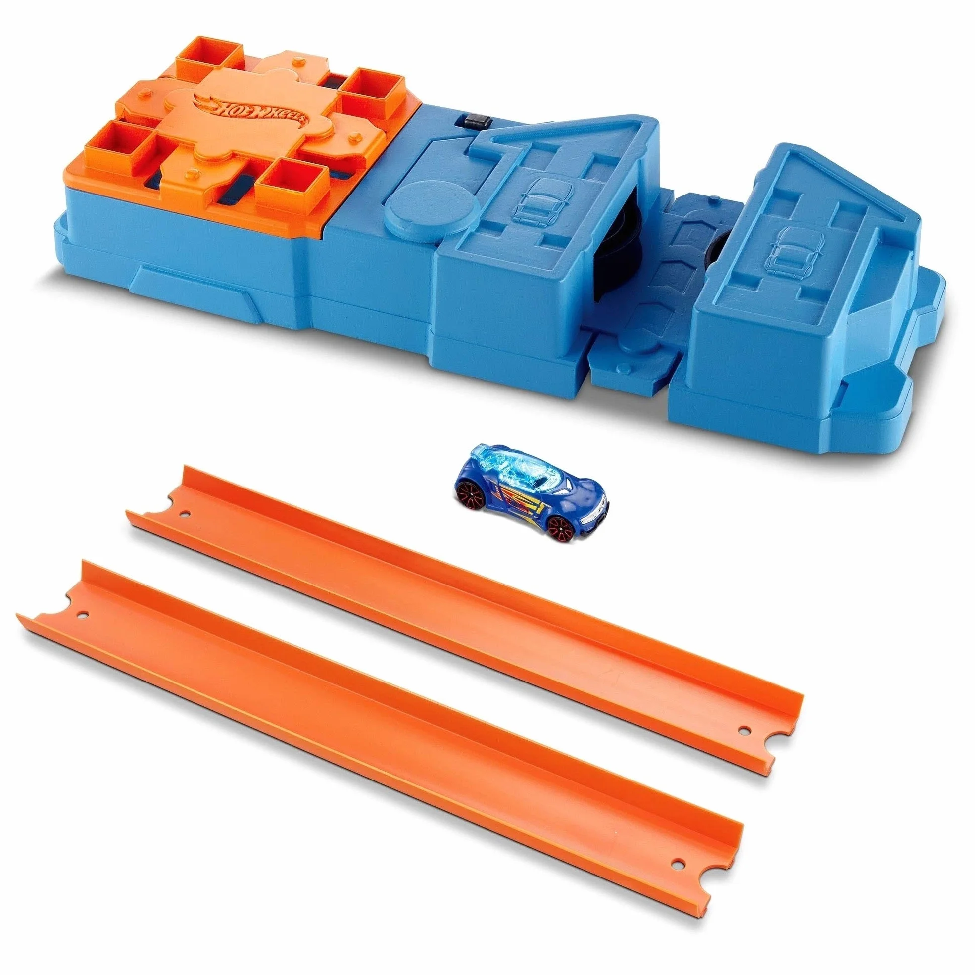 Hot Wheels Odjazdowe akcesoria Track Builder pozwolą Ci budować bez końca niezwykłe trasy dla samochodzików, GBN81