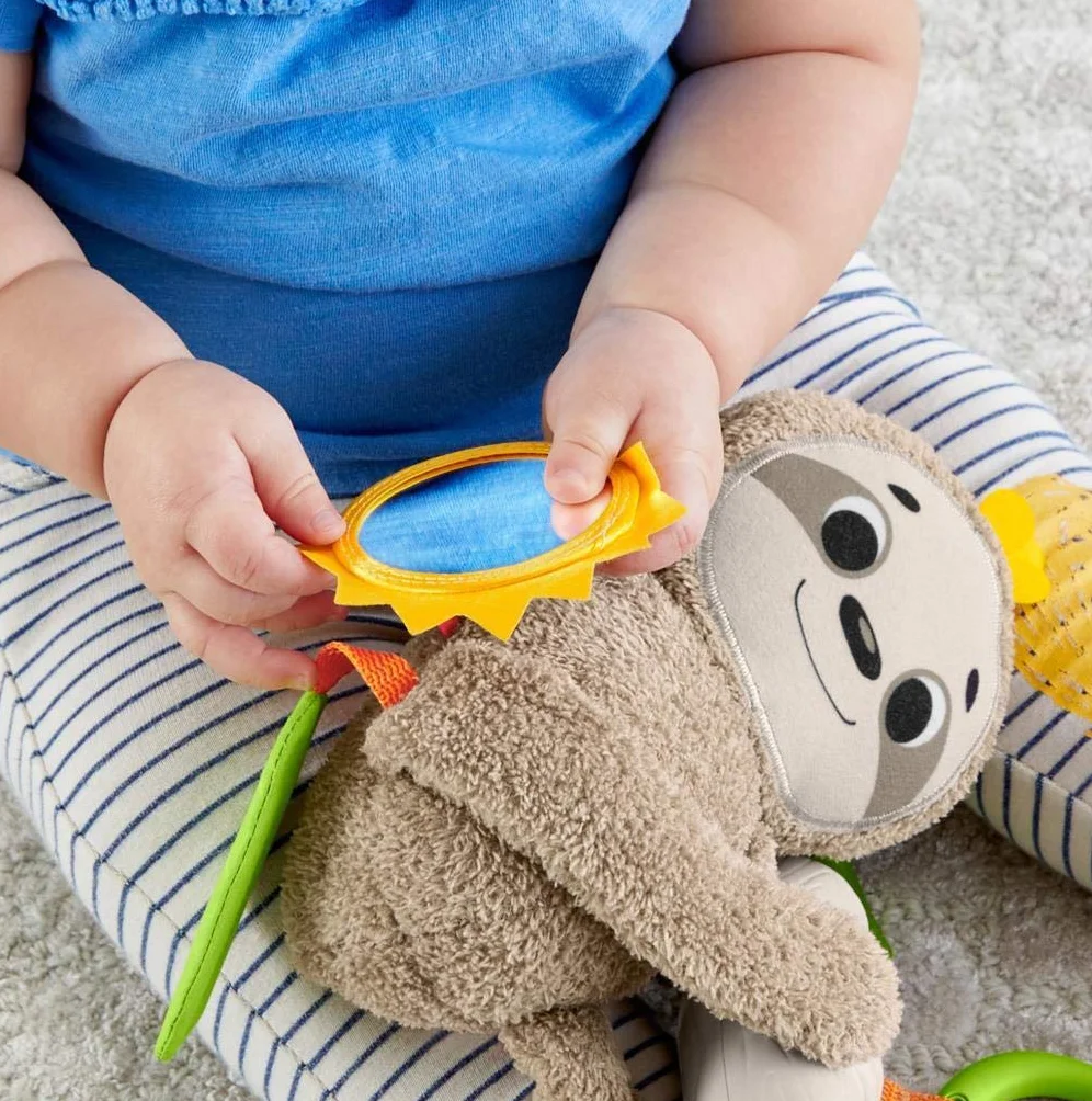 Fisher-Price GHL39 mały leniwiec zabawkowy, wielokolorowy