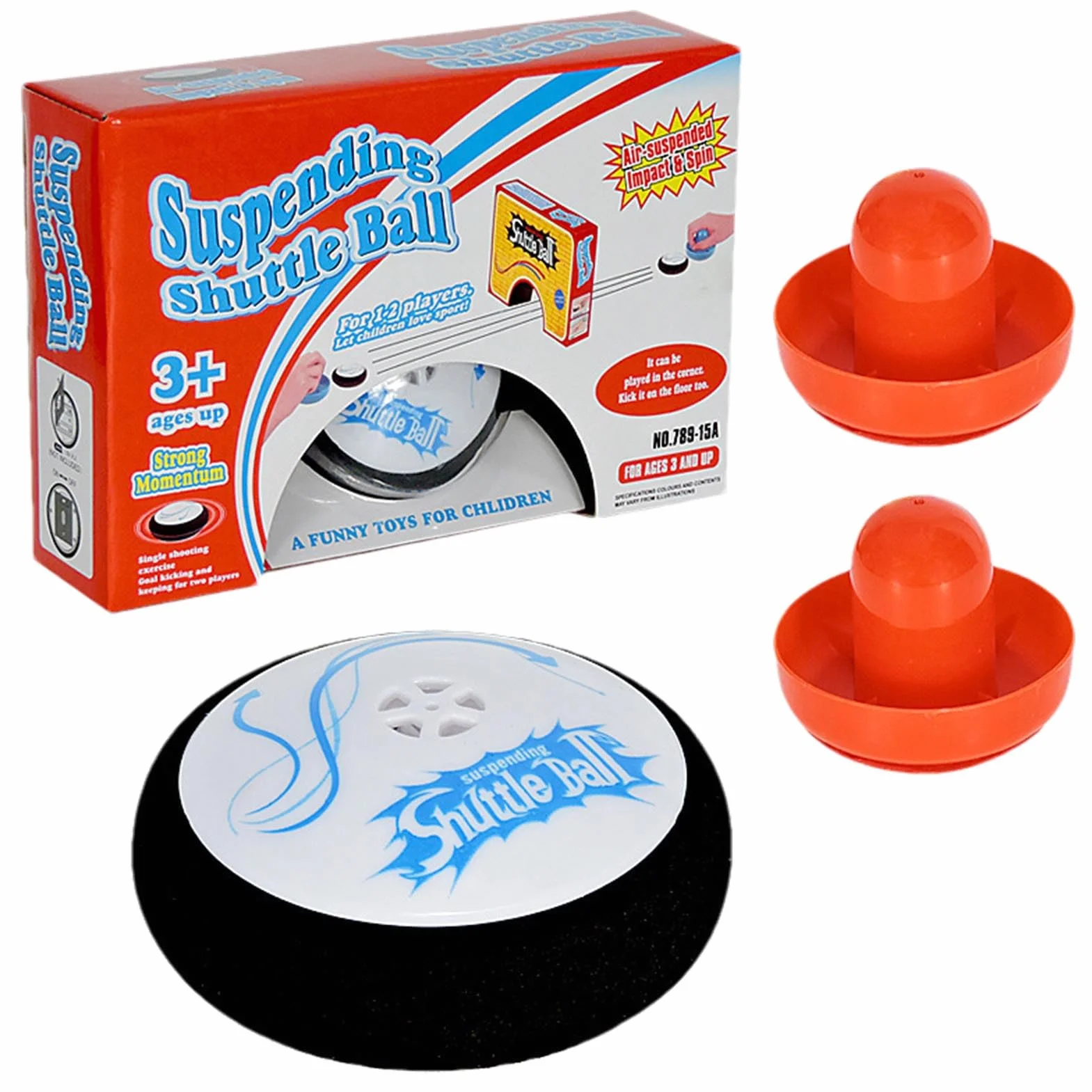 Hockey Pucks - Mini Hover Disc, Electric Sliding Paddle Set for Kids Play, Tabletop Hockey with Fast Action, Game Equipment, Novelty Puck for Indoor Sports and Fun