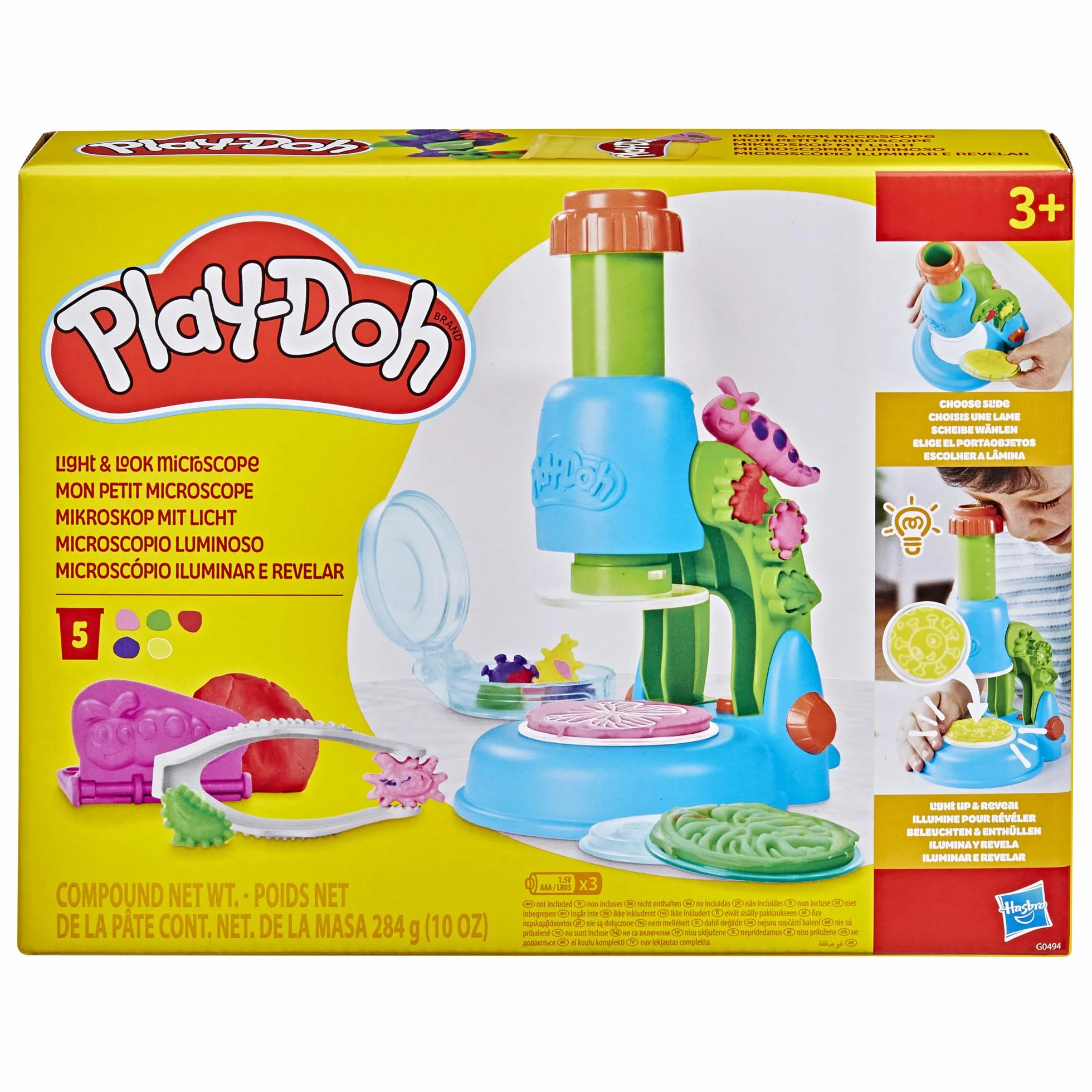 Zestaw do zabawy Podświetlany mikroskop Play-Doh