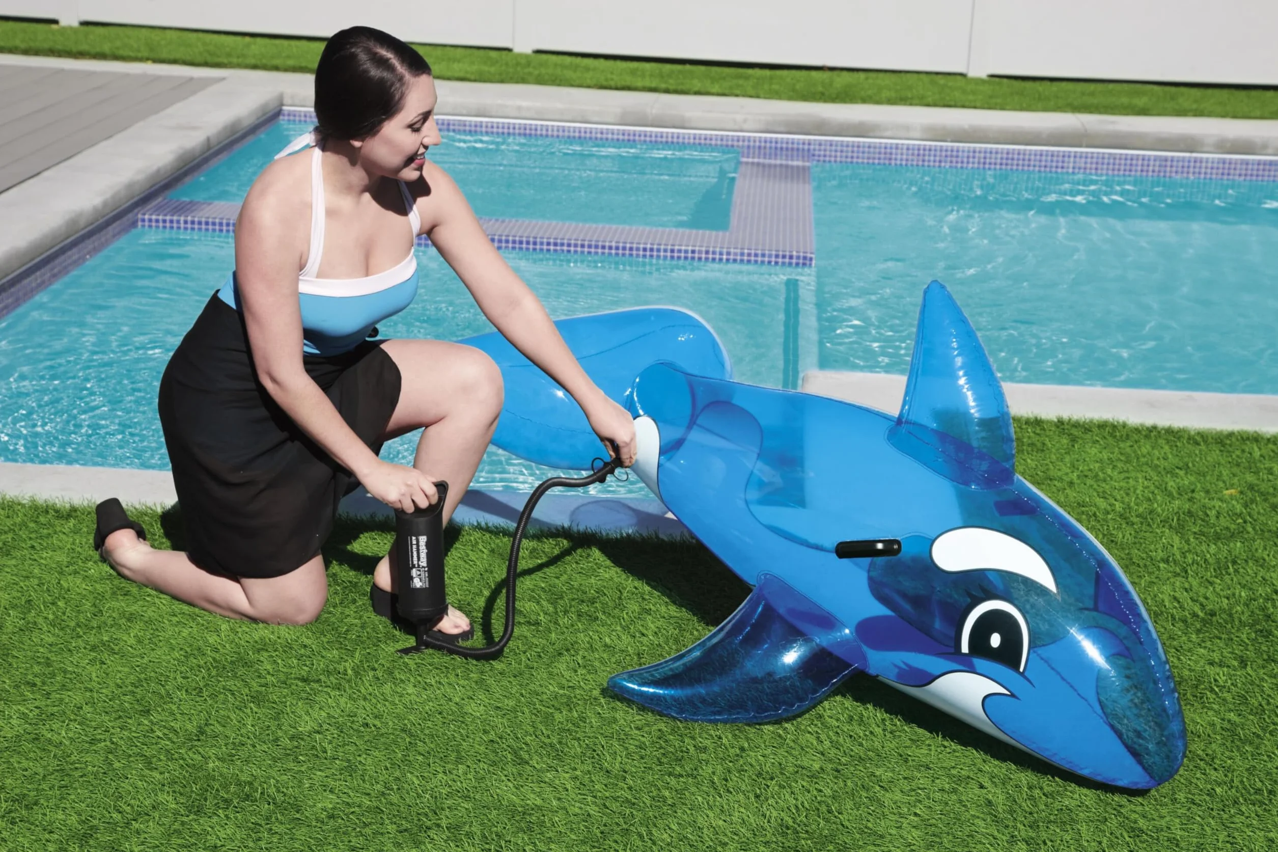 Bestway nadmuchiwana figura do basenu Wieloryba 157 x 94 cm