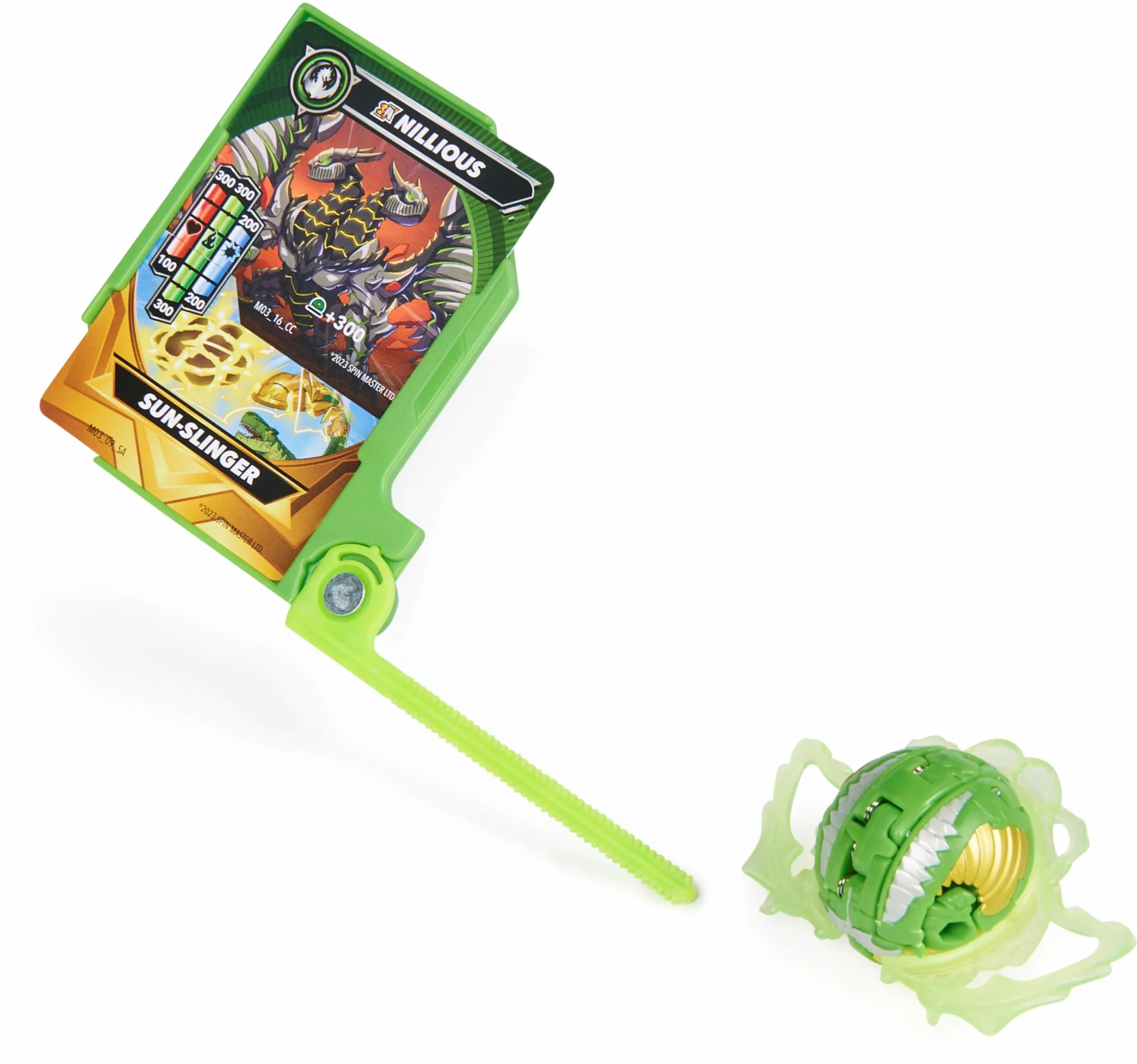 BAKUGAN Starter 3-pak, Special Attack Nillious, Titanium Dragonoid, Bruiser, indywidualizowana figurka akcji, karty kolekcjonerskie, zabawka dla dzieci dla chłopców i dziewczynek