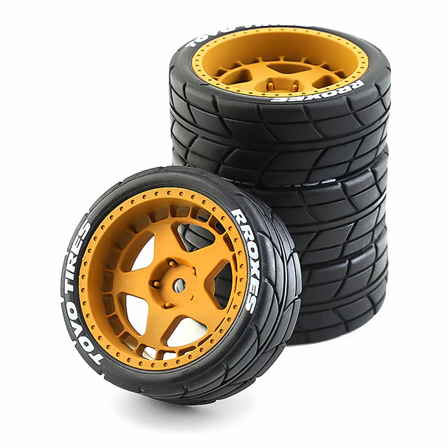 4 sztuk/1 zestaw Drift Wheel Hub Opony RC Opony dla HPI dla KYOSHO dla Tamiya 1:10WRC TT02 XV01 RC Modyfikacja Samochodu Upgrade Części