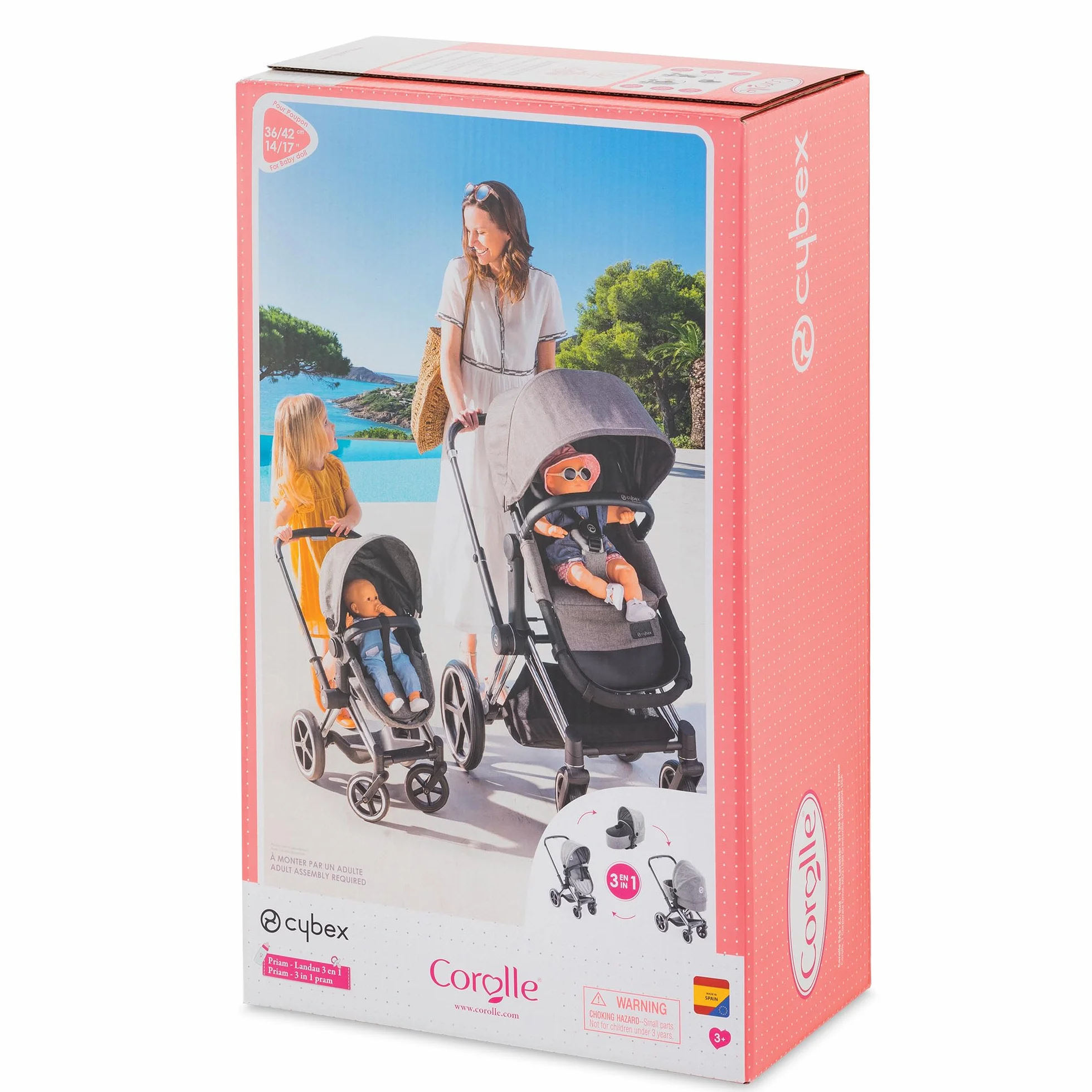 Corolle 9000140770 Mon Grand Poupon Cybex wózek dla lalek 36-42 cm