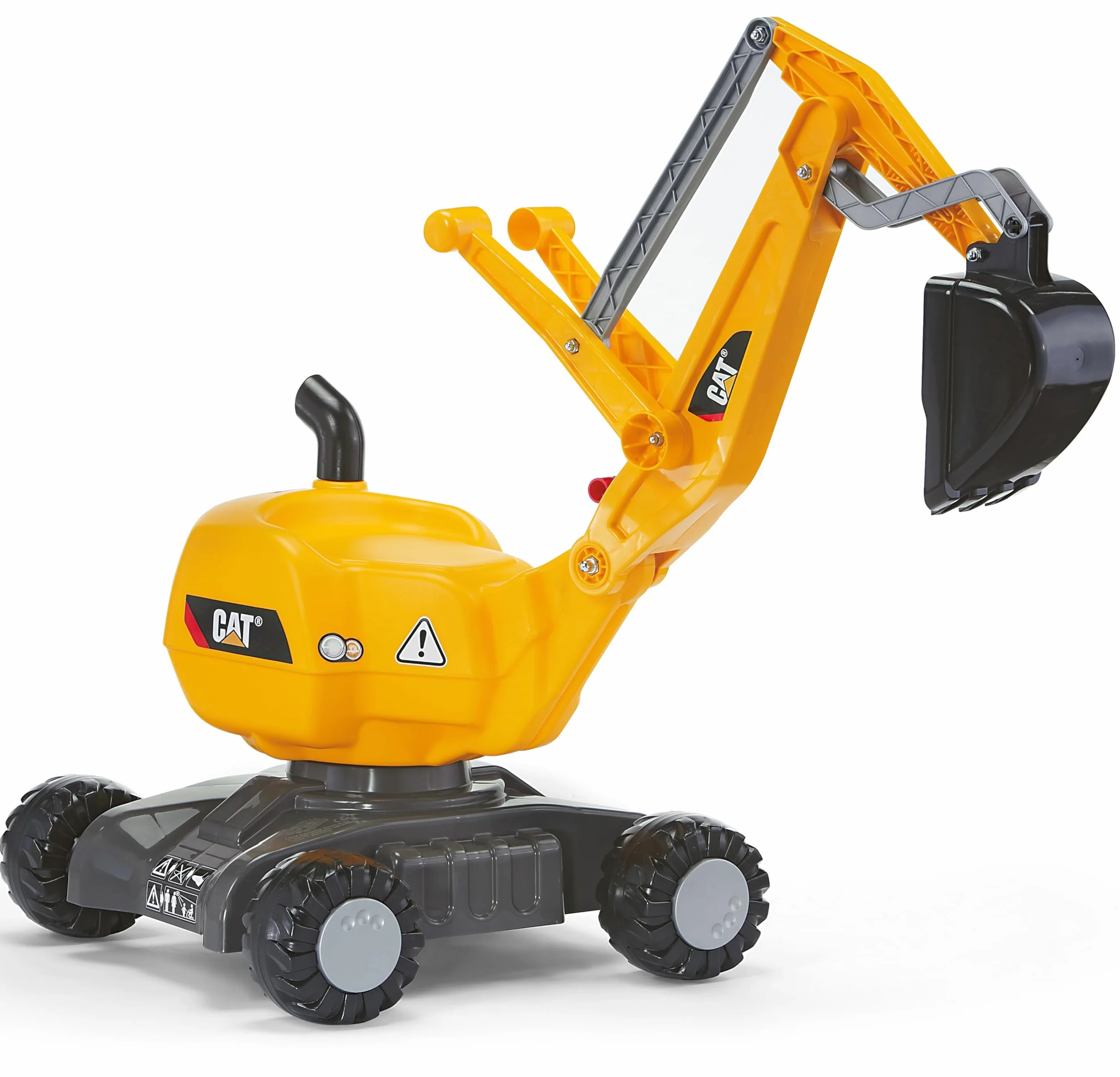 rolly toys RollyDigger CAT | w pełni funkcjonalna koparka z tworzywa sztucznego | 421015