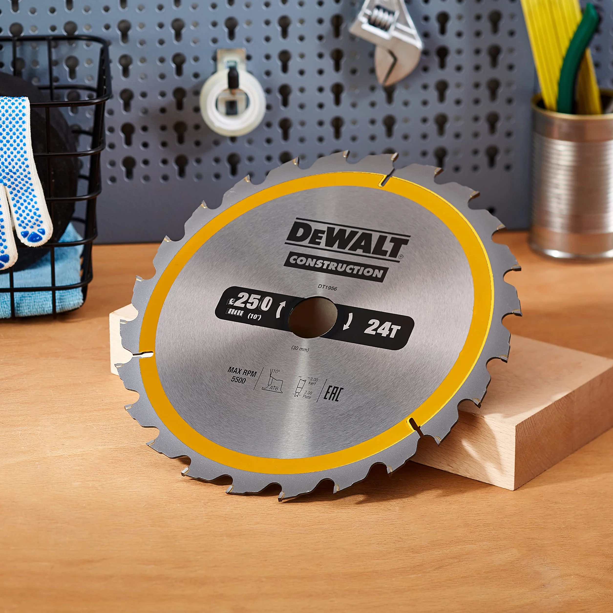 DEWALT Solidny Hoja do construcción 250x30mm 24d dla profesjonalistów i majsterkowiczów do pracy profesjonalnej wysoka trwałość
