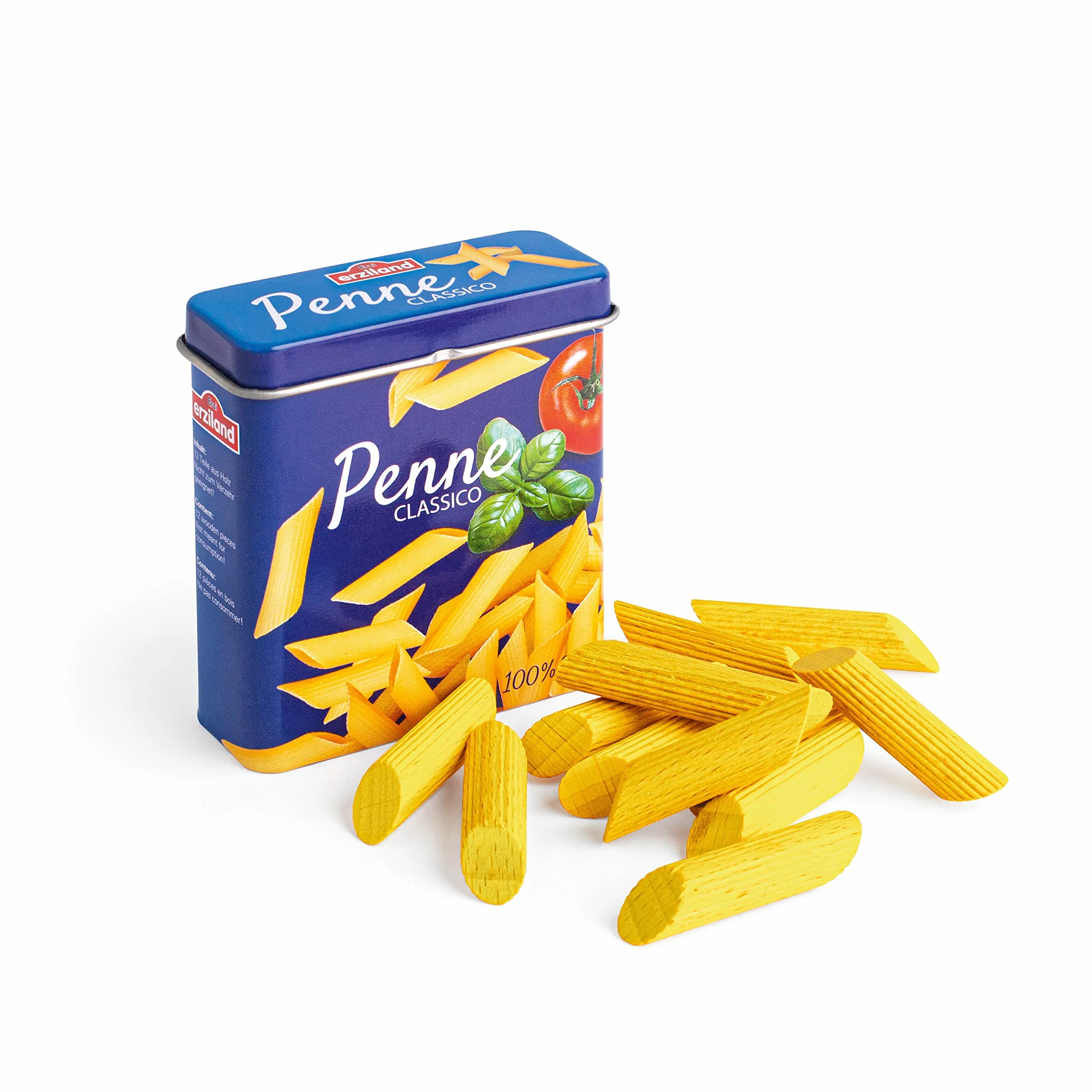 Erzi Makaron drewniany w pudełku dla dzieci