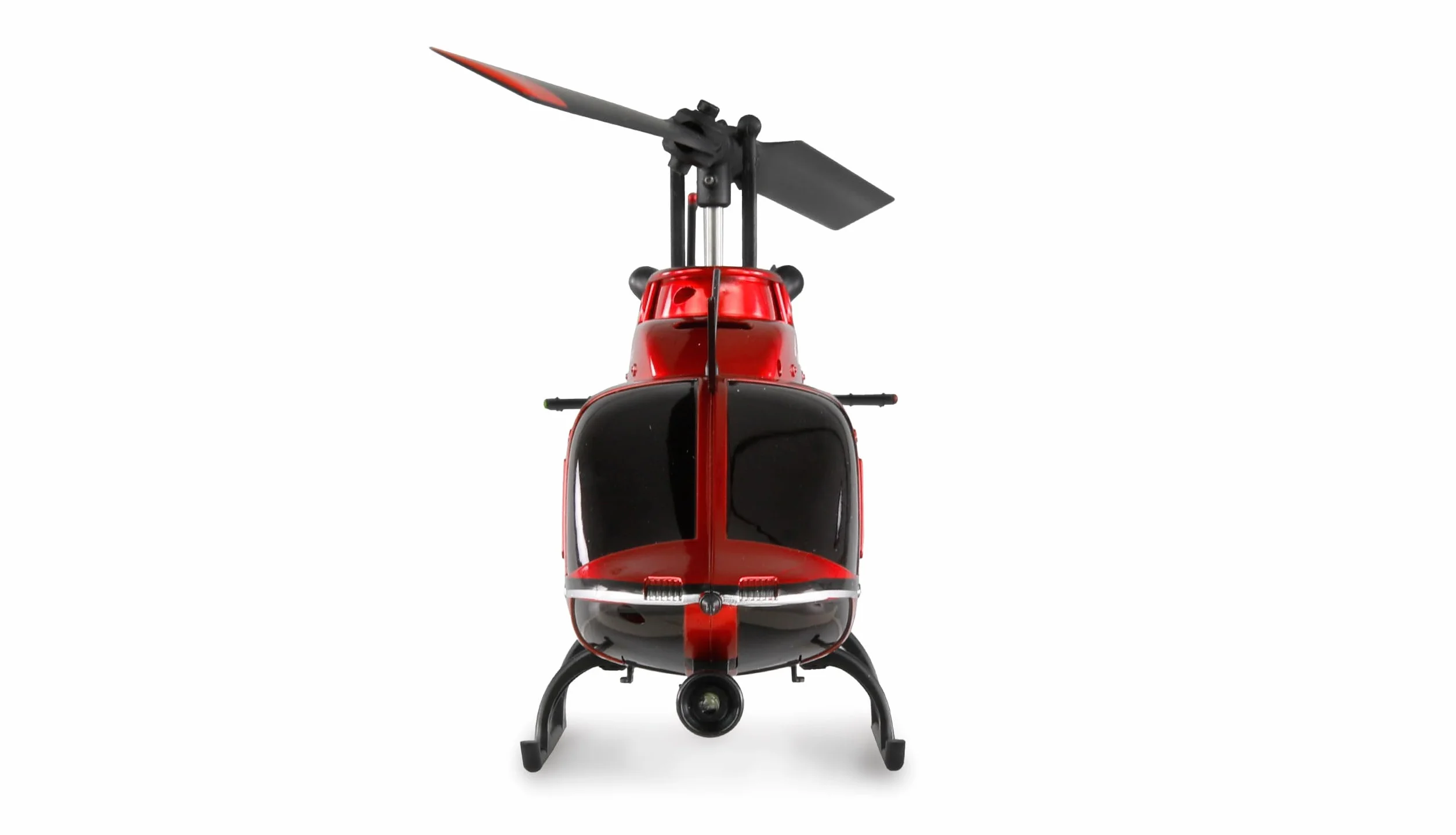 Amewi Bell 206 Jet Ranger CP helikopter 6-kanałowy 6G RTF, zdalnie sterowany helikopter, czerwono-czarny, 1:33