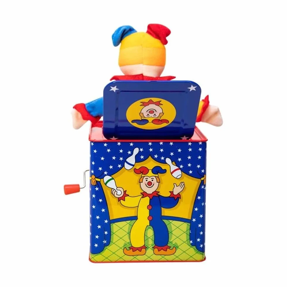 Jester Jack w pudełku marki Schylling firmy Schylling