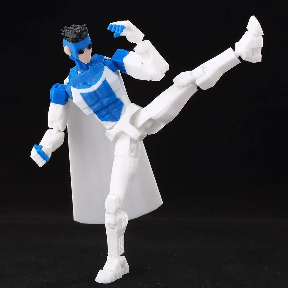 Mark Grayson ruchoma figurka z wieloma przegubami - 3D drukowane wieloprzegubowe figurki Mark Grayson Super Statuetta z wymiennymi akcesoriami Figurka kolekcjonerska 13,5CM