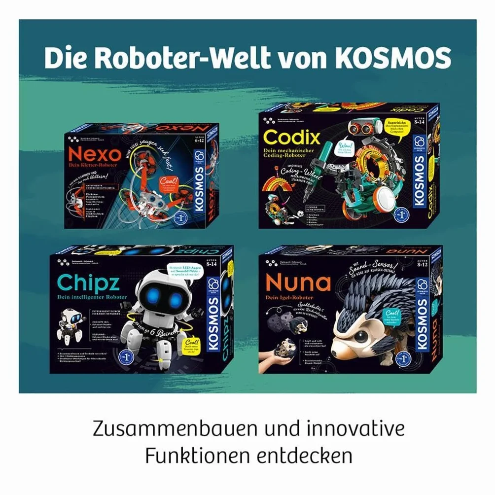 Chipz - Dein intelligenter Roboter: Experimentierkasten