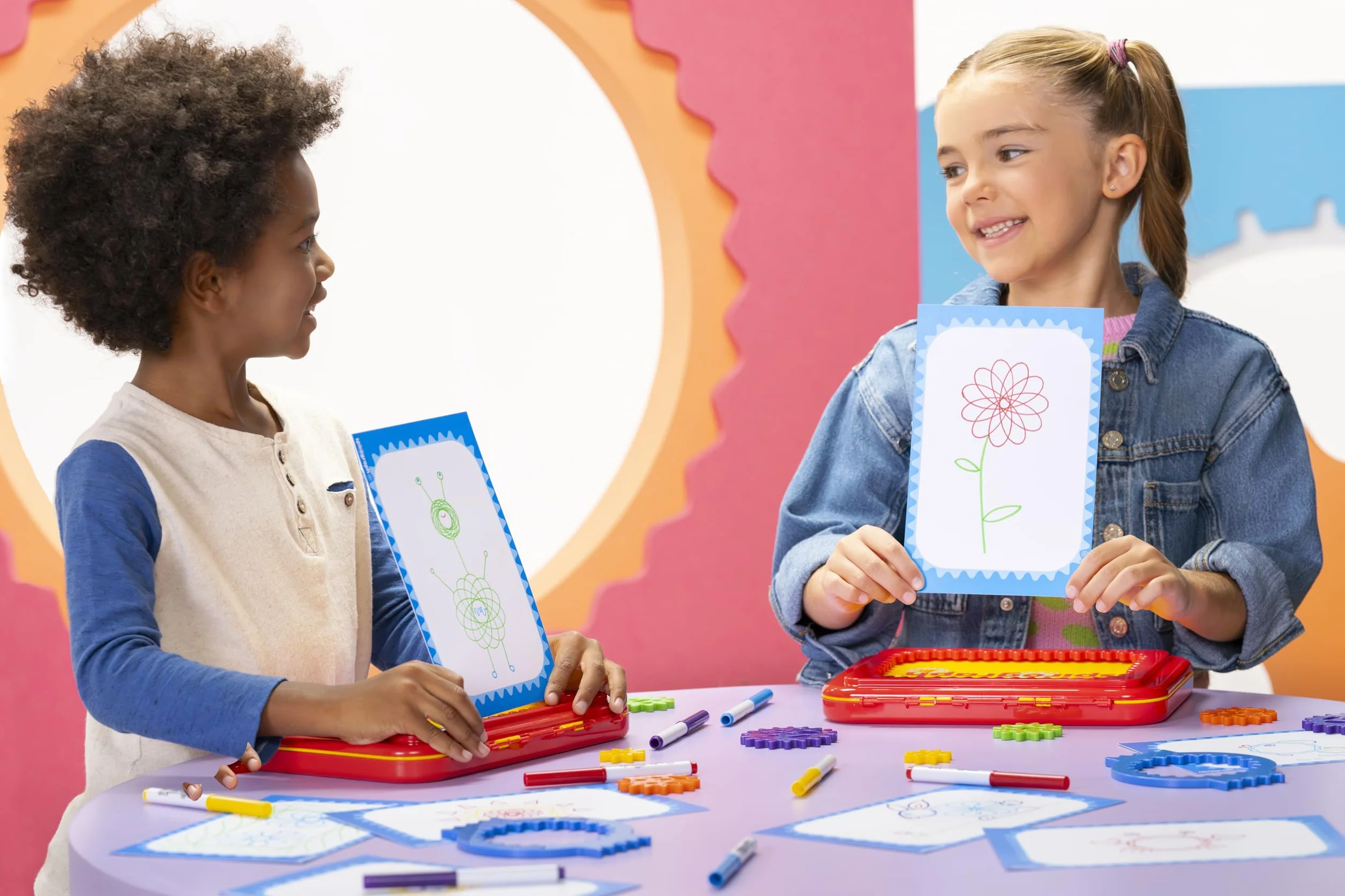 Spirograph Junior | Kreatywne rysunki | Prezenty świąteczne | Od 3 lat