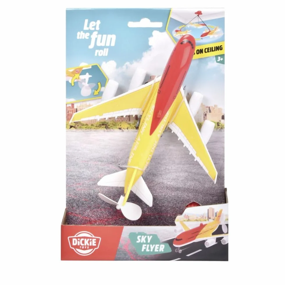 Dickie Toys Sky Flyer Samolot Zabawkowy, Wielokolorowy, od 3 lat